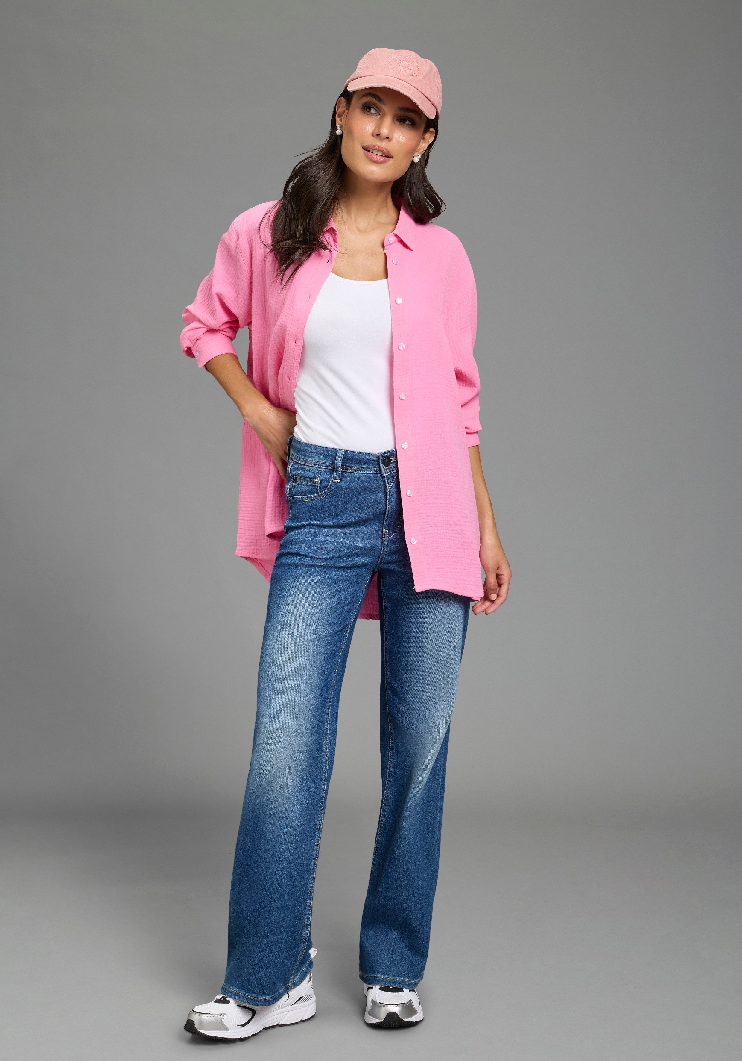 Laura Scott Longbluse in Musselin-Qualität – Bild 5 von 5