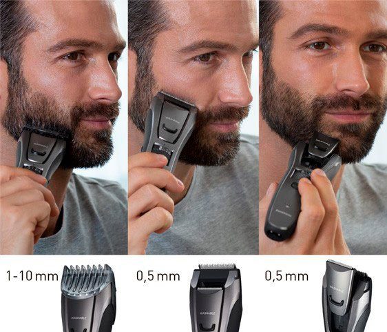 Panasonic Multifunktionstrimmer ER-GB80-H503, für Bart, Detailtrimmer Haare inkl. Körper &