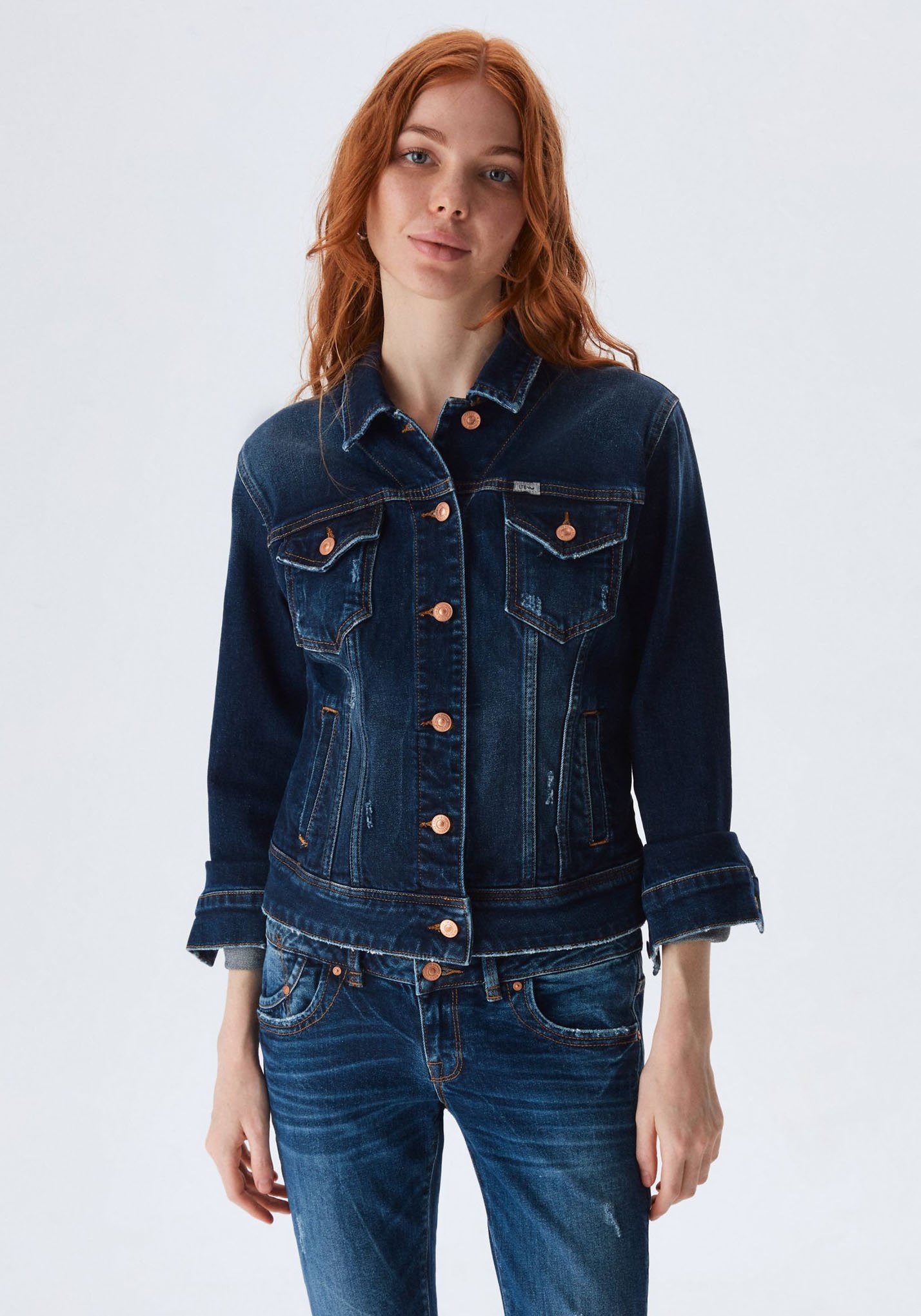Pieces Jeansjacken für Damen online kaufen | OTTO | Übergangsjacken
