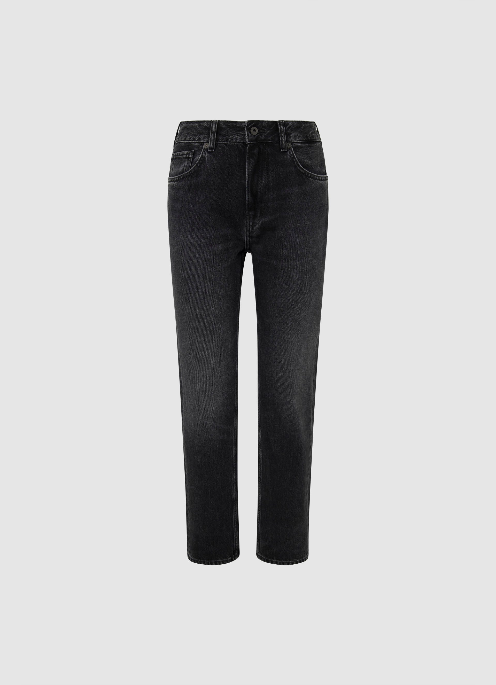 Pepe Jeans Straight-Jeans STRAIGHT JEANS MW aus robustem Baumwolldenim