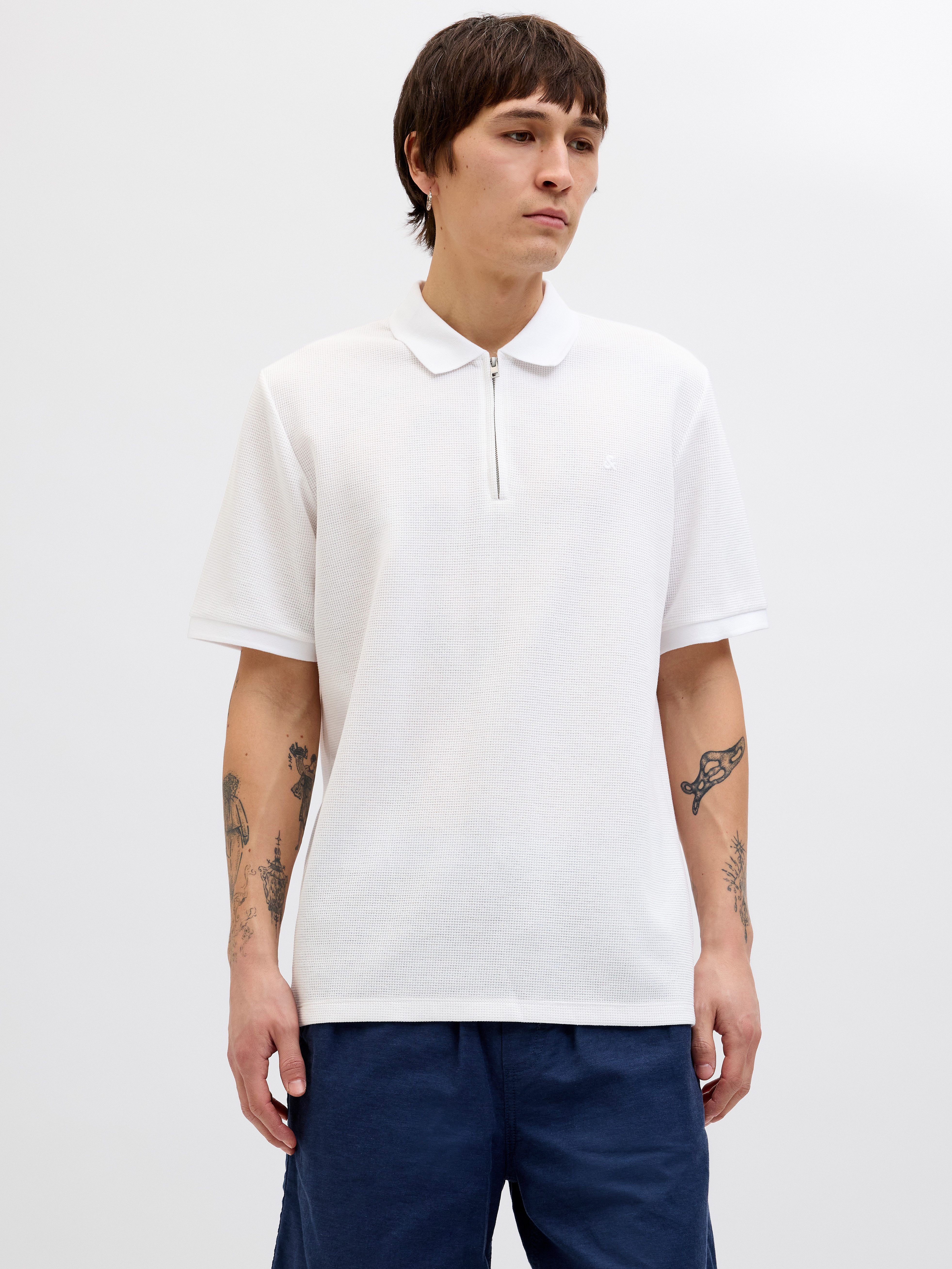 Jack & Jones Poloshirt JJEAUSTIN ZIP günstig online kaufen