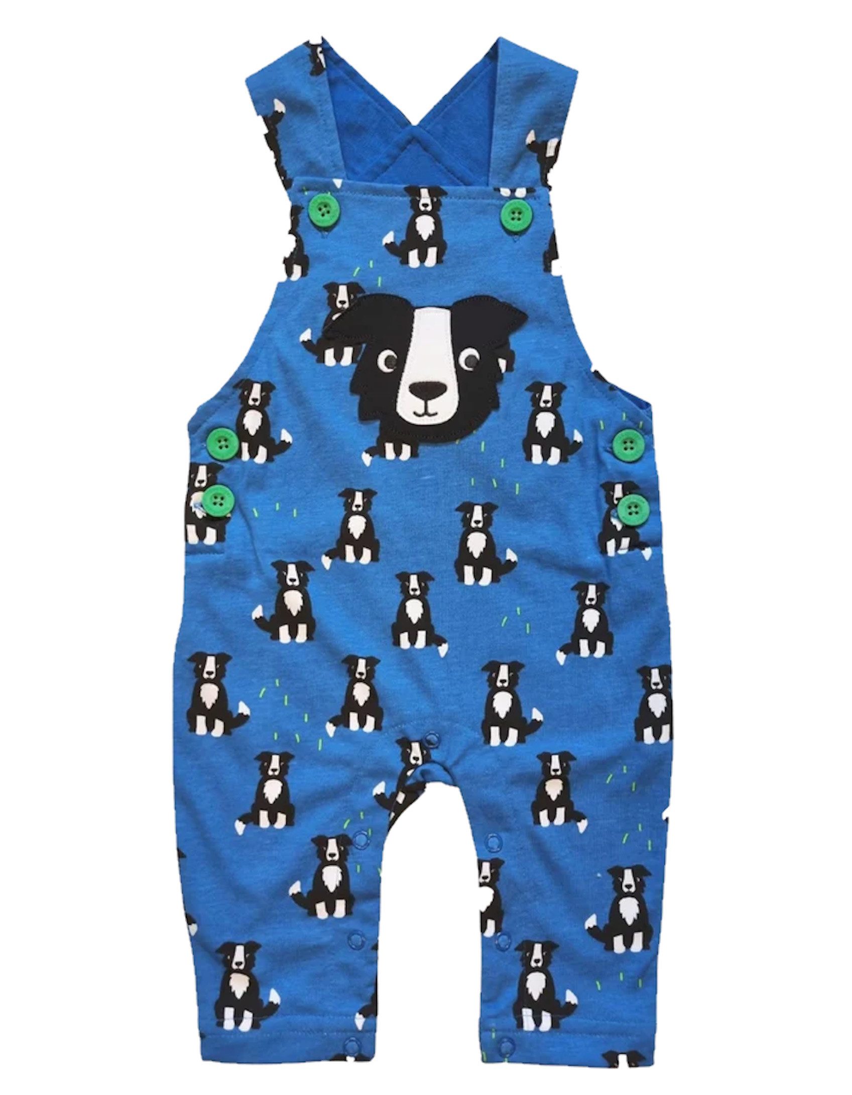Latzhose Latzhose mit Hunde Print
