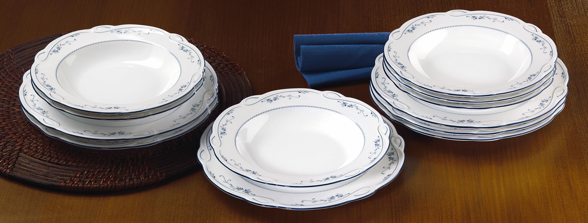 Seltmann Weiden Tafelservice Teller Set, in Desiree 12 6 Made 6 Porzellan, Aalborg (12-tlg), Geschirr-Set Teile, Personen, für Personen Germany