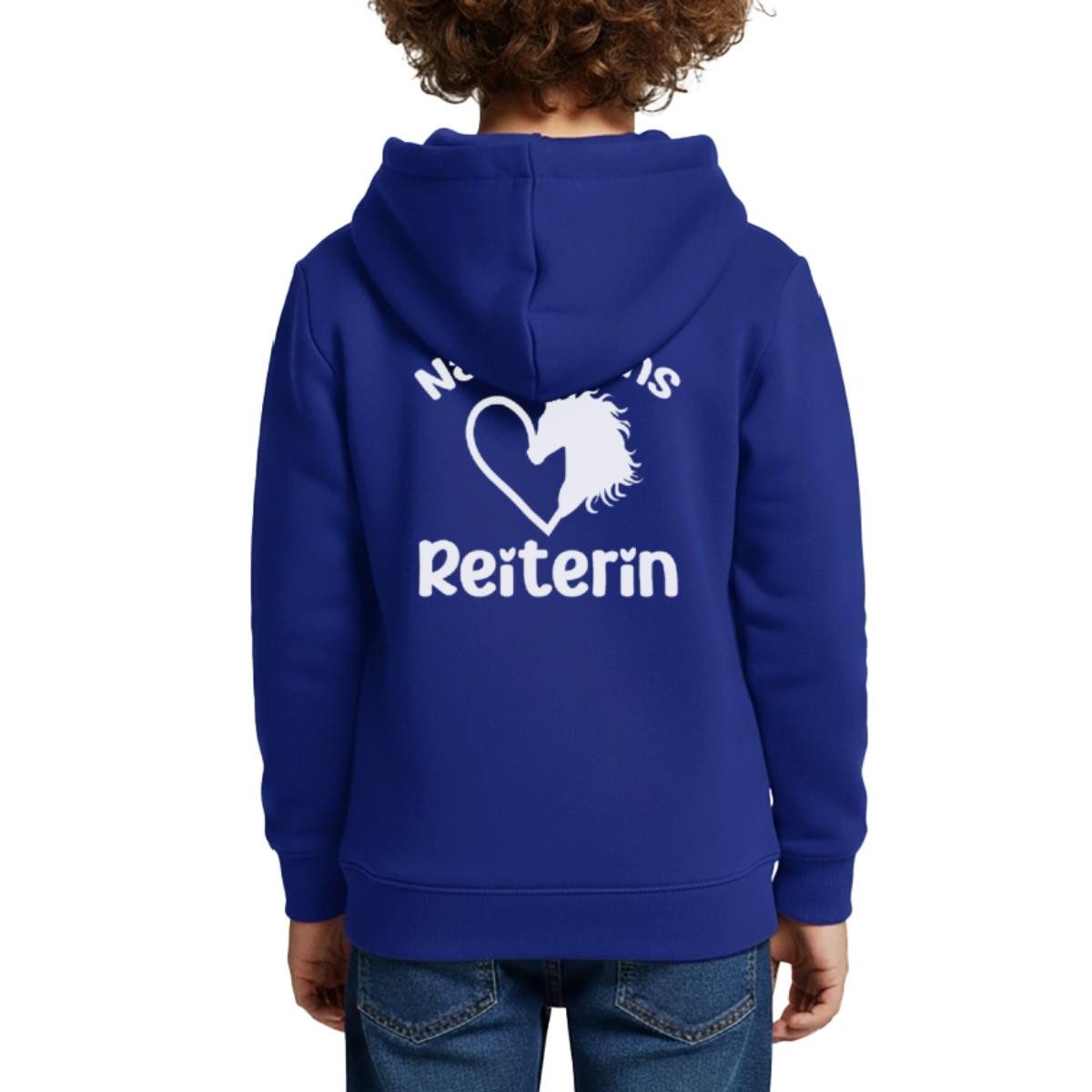 Hoodie Nachwuchs Reiterin, Pferdeliebe Mädchen Kinder Premium Hoodie