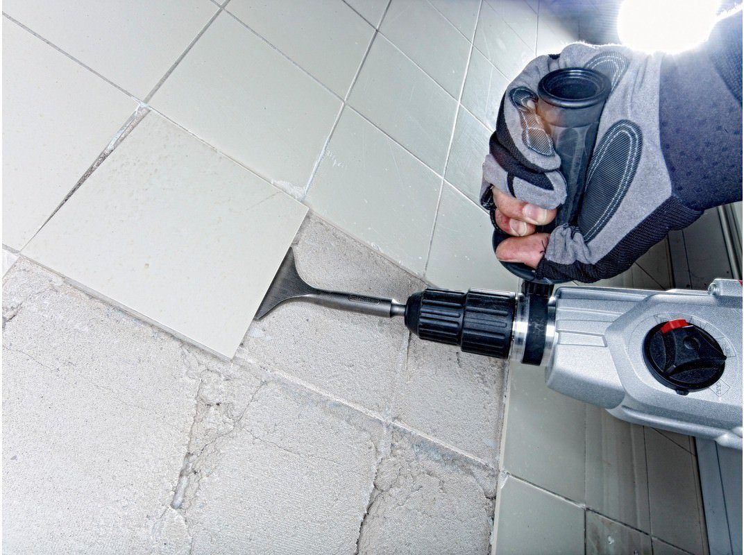 metabo Universalbohrer, SDS-plus-Fliesenmeißel 165 x 75 mm abgekröpft