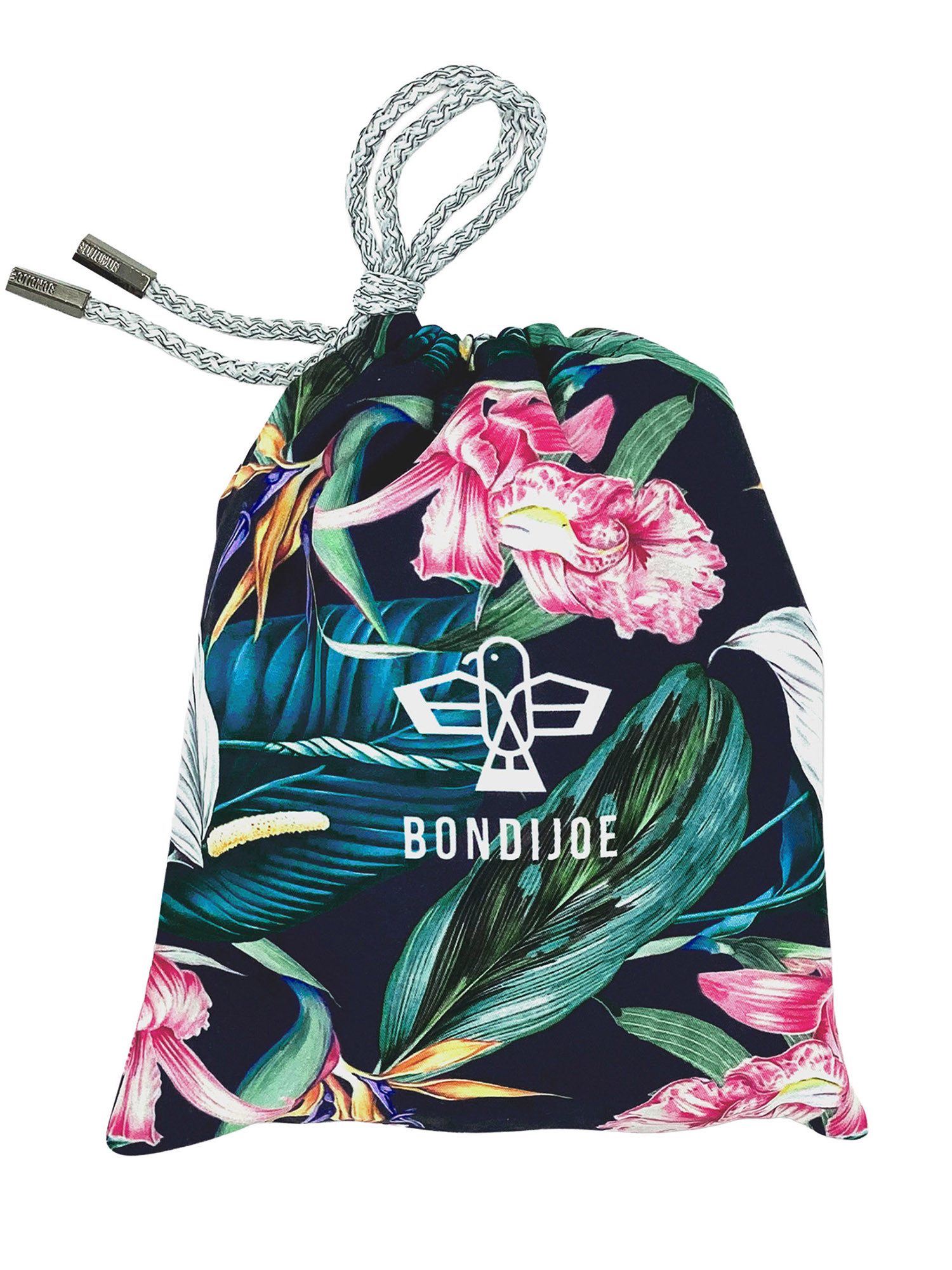 Bondi Joe Badeshorts Premium Badehose Roscoe Green ohne Netz Boardshorts schnelltrocknend