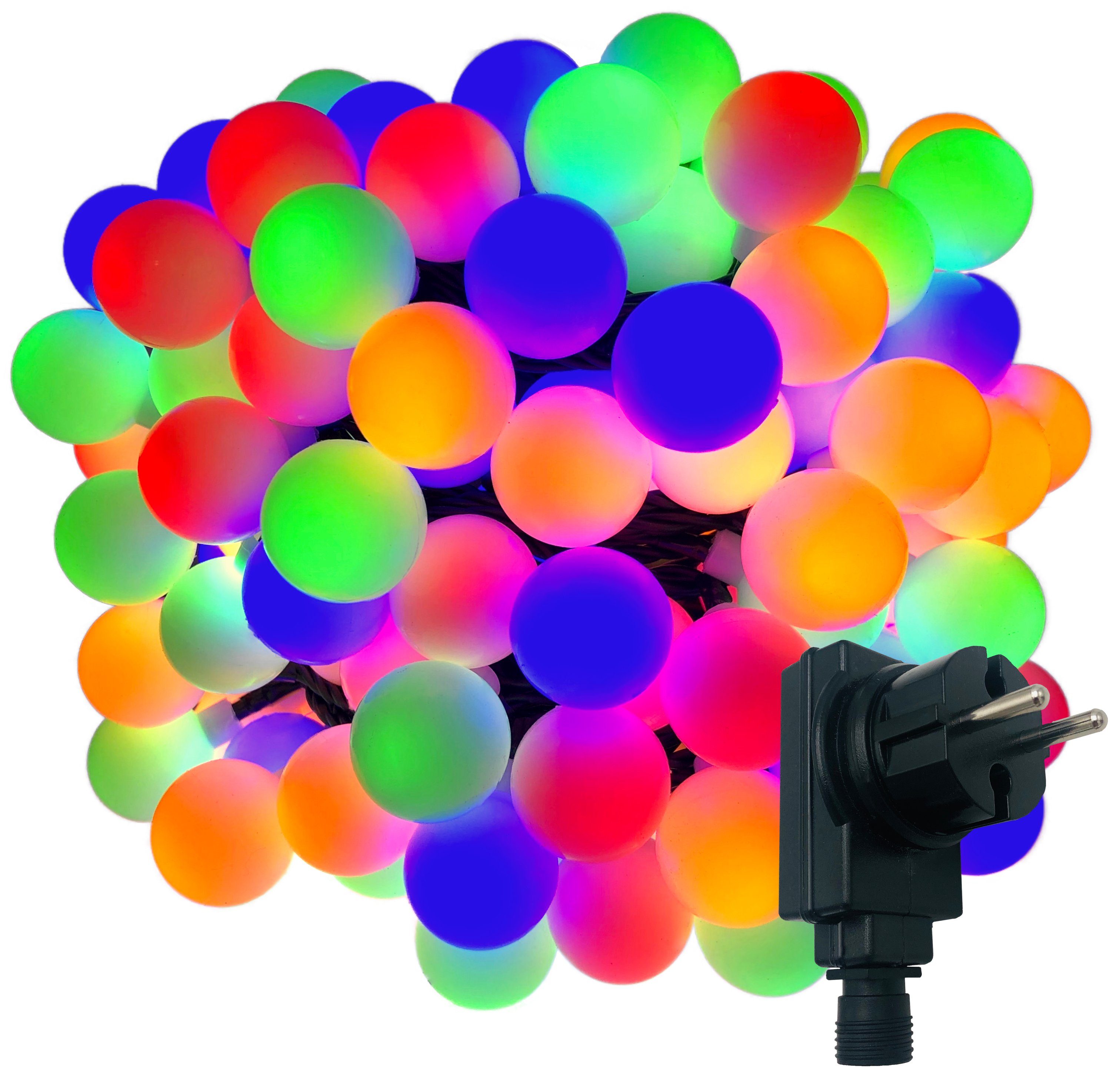 Lichterkette XXL Partylichterkette mit 180 Leuchtkugeln