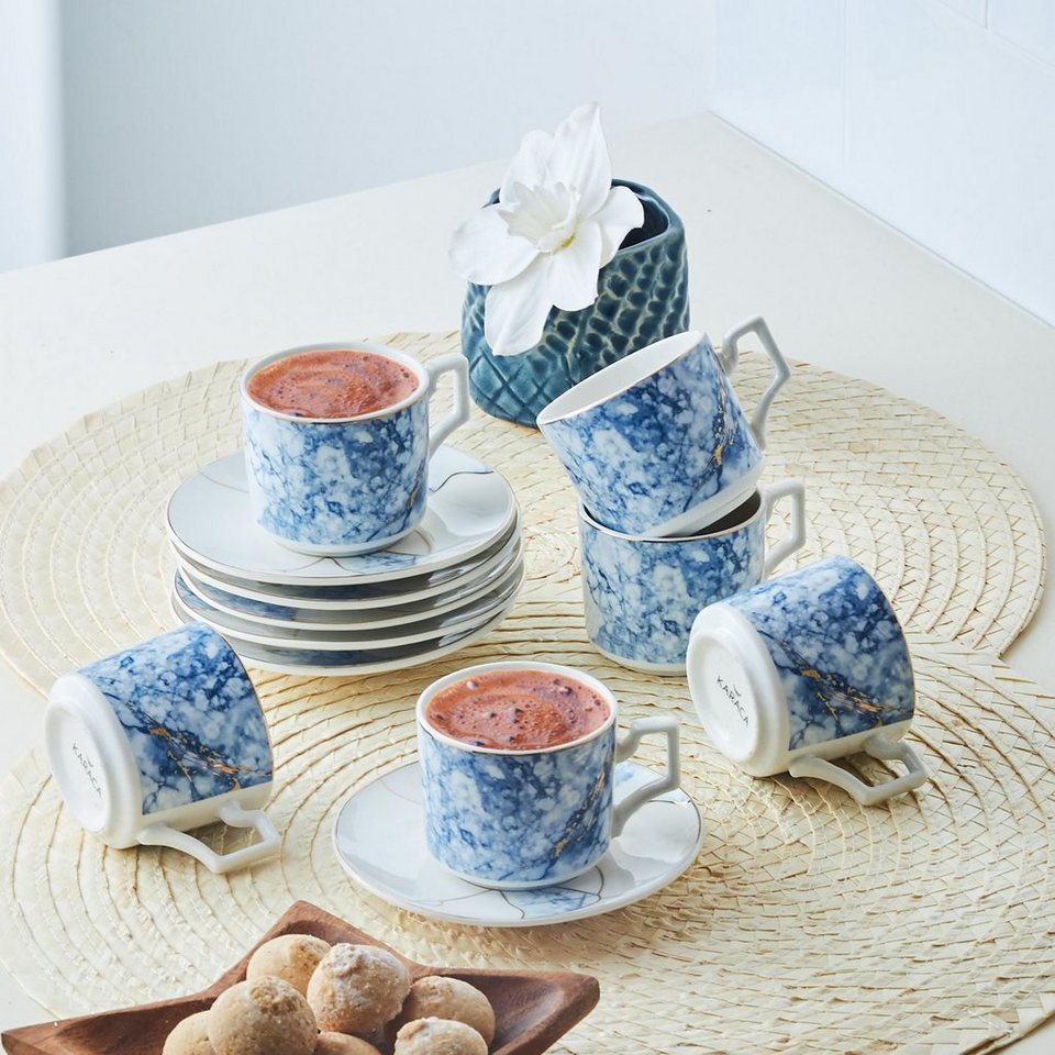 Karaca Kaffeeservice »Karaca Paradise Kaffeebecher Set für 6 Personen
