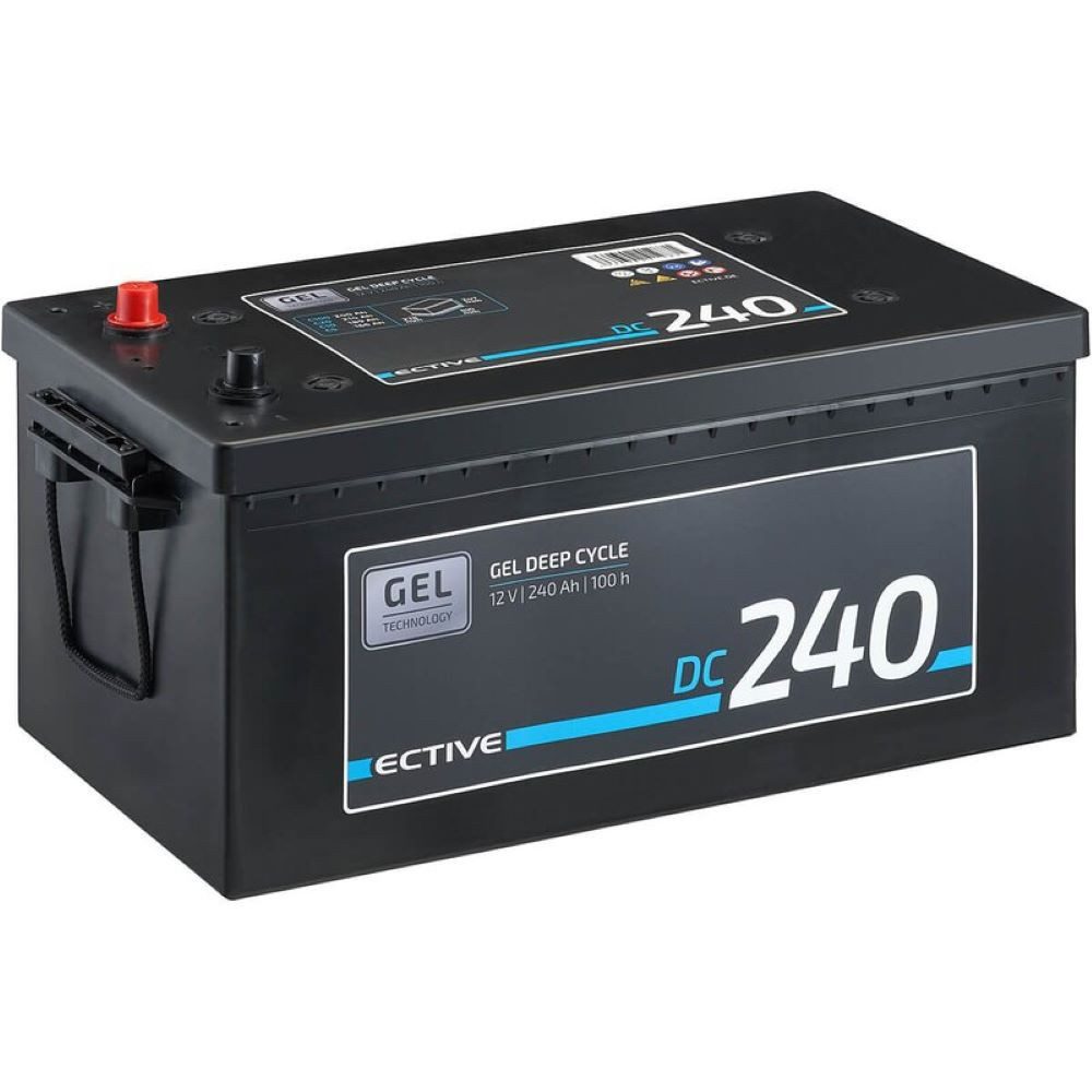 ECTIVE ECTIVE DC 240 GEL Deep Cycle 240Ah Versorgungsbatterie Batterie