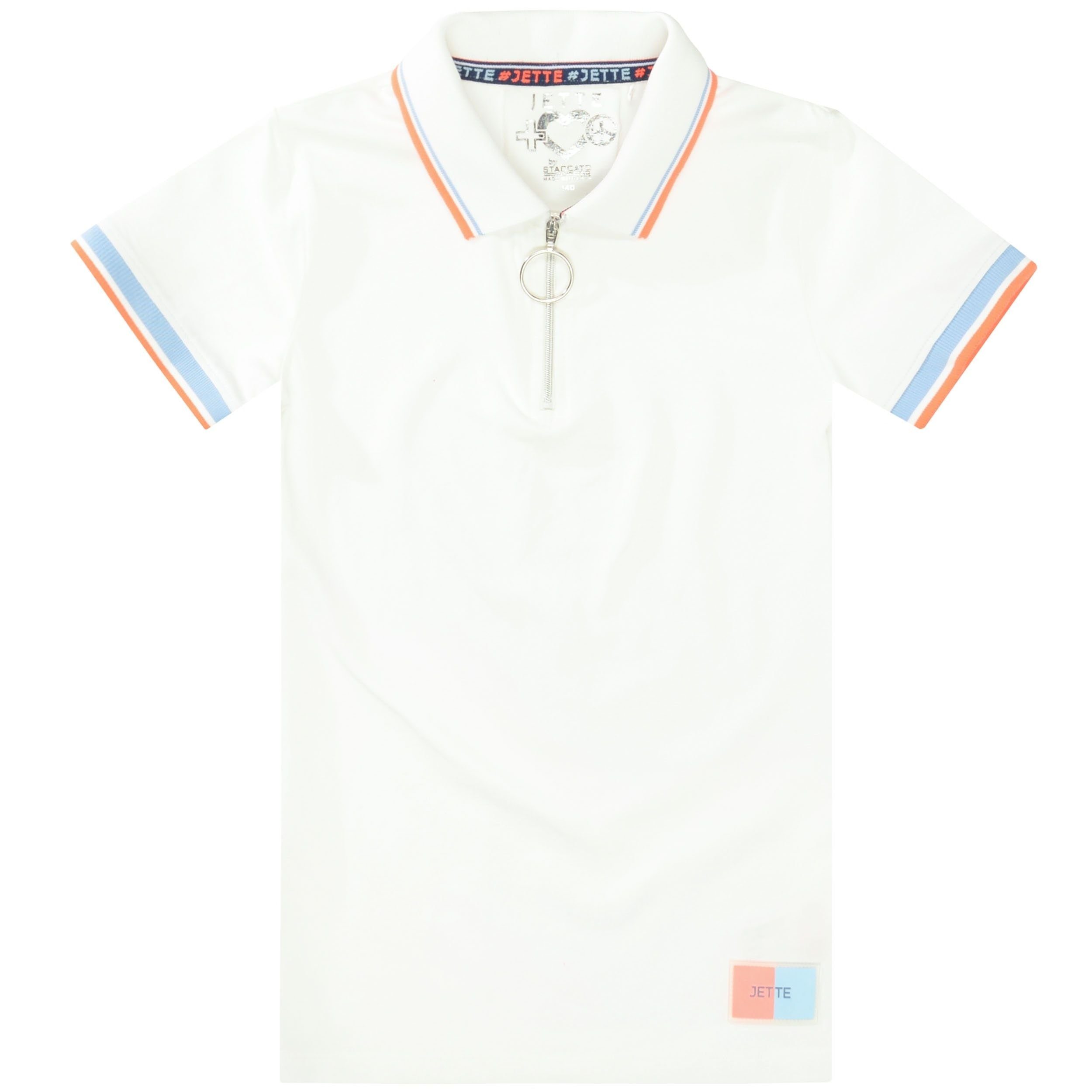 JETTE Langarm-Poloshirt