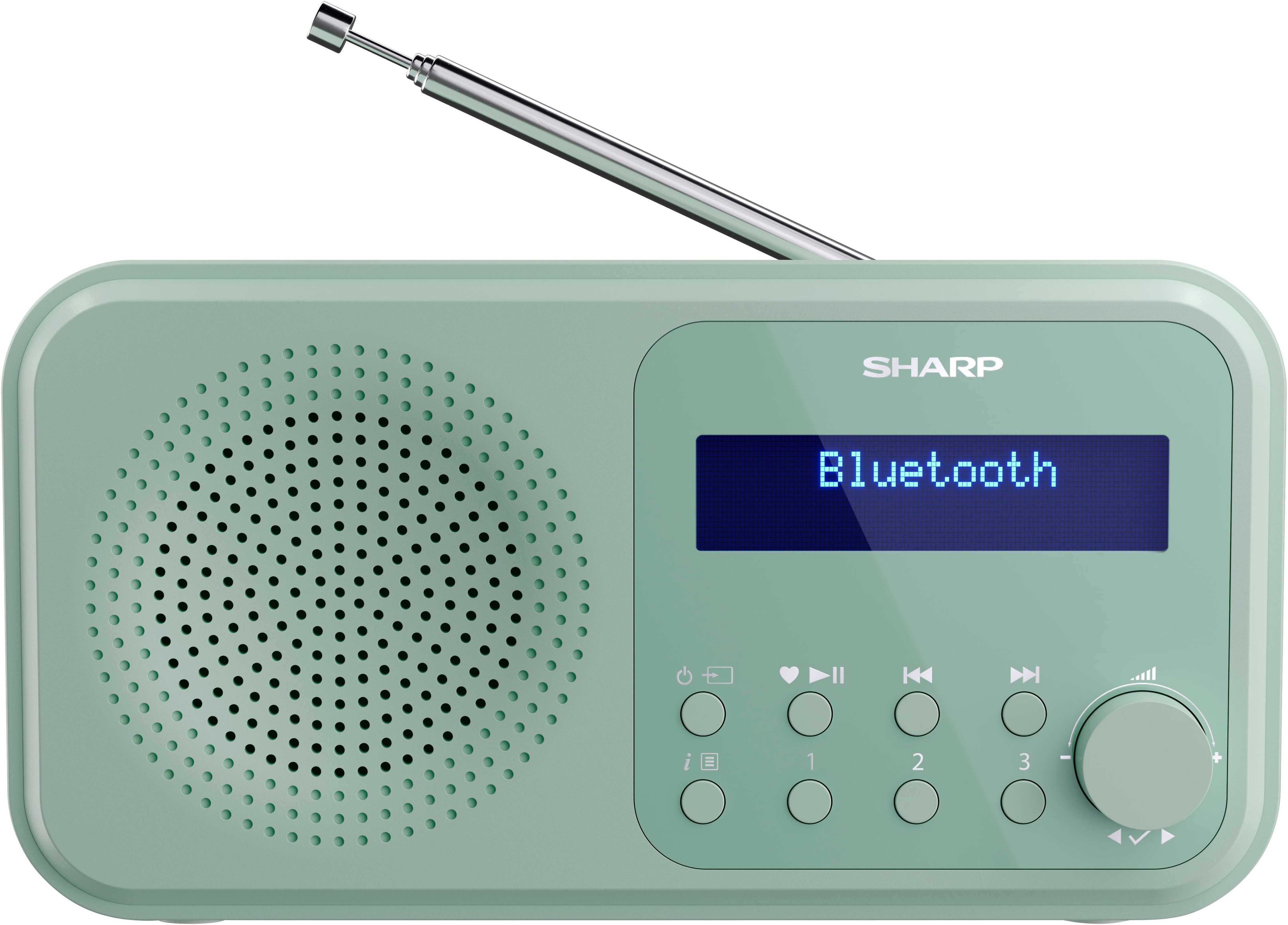 Sharp TOKYO DR-P420 Digitalradio (DAB) (Digitalradio (DAB), FM-Tuner mit RDS, 2 W)