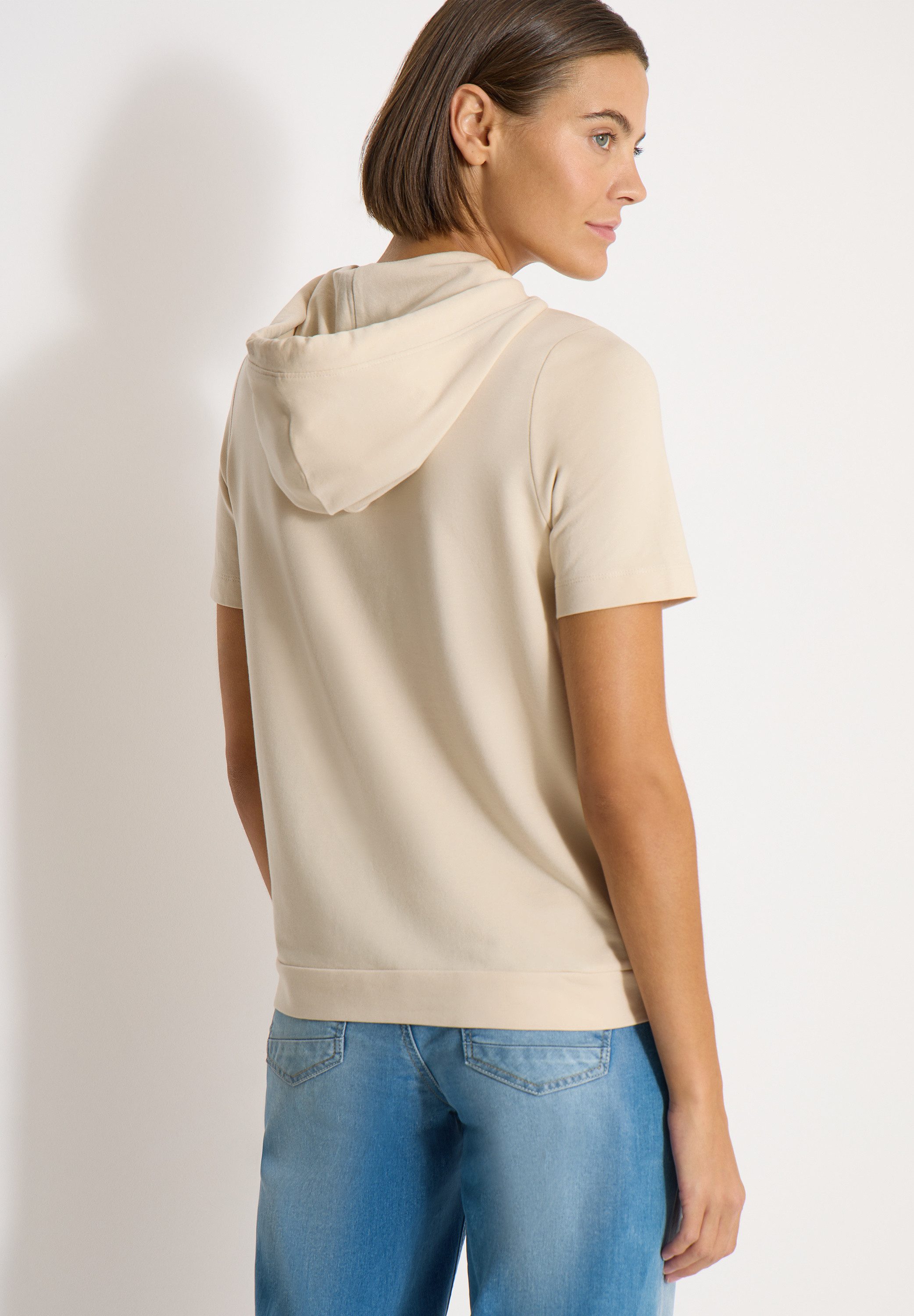 CECIL Kapuzenshirt mit Schriftzug