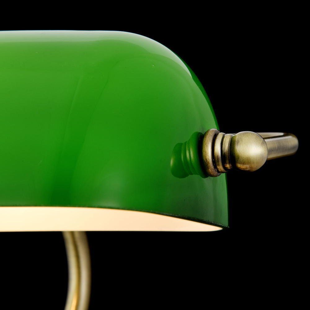Maytoni Tischleuchte in Grün Leuchtmittel E27, enthalten: Kiwi warmweiss, Messing Angabe, Tischleuchte und Tischlampe Nein, Nachttischlampe, keine Tischleuchte