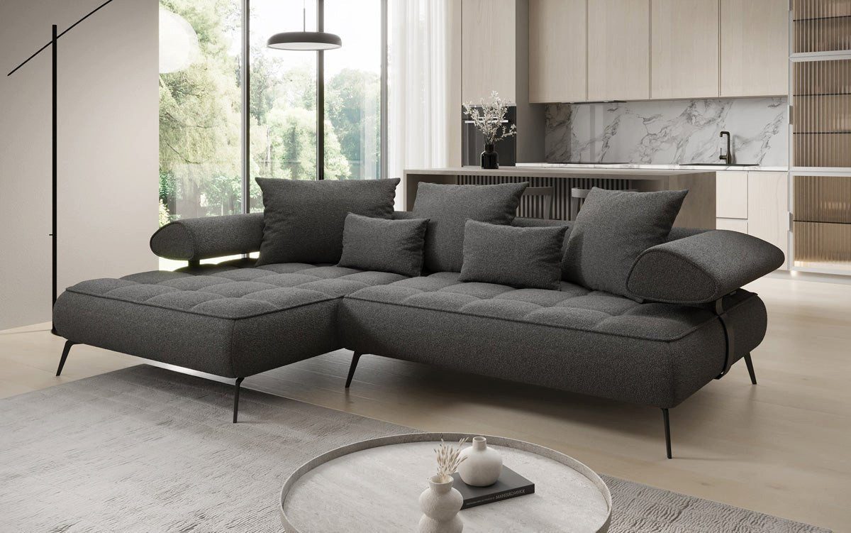 Luxusbetten24 Schlafsofa Designer Sofa Sydney L günstig online kaufen