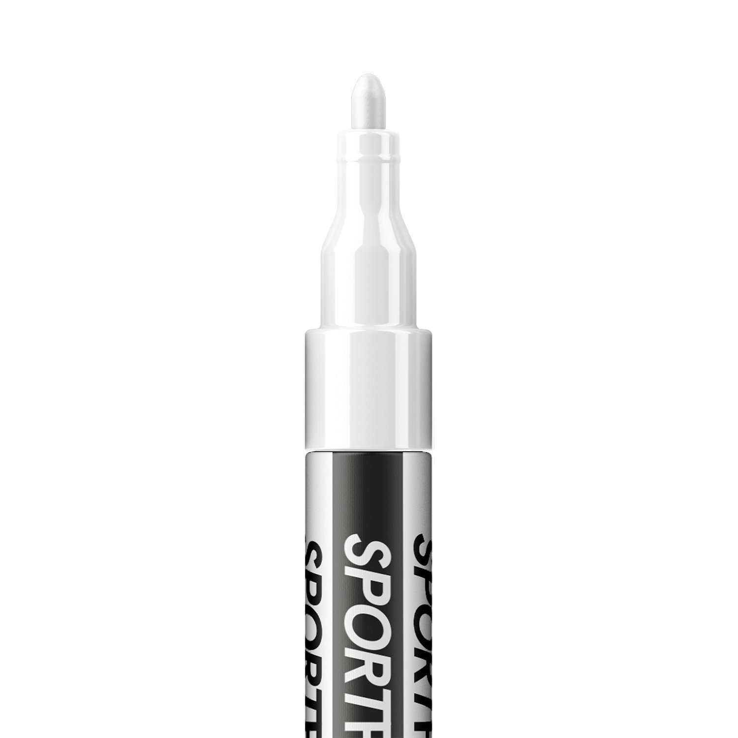 Acrylstift White Standard Spray.Bike deckender Lackmarker, Marker SportPens Multimarker wasserfester -