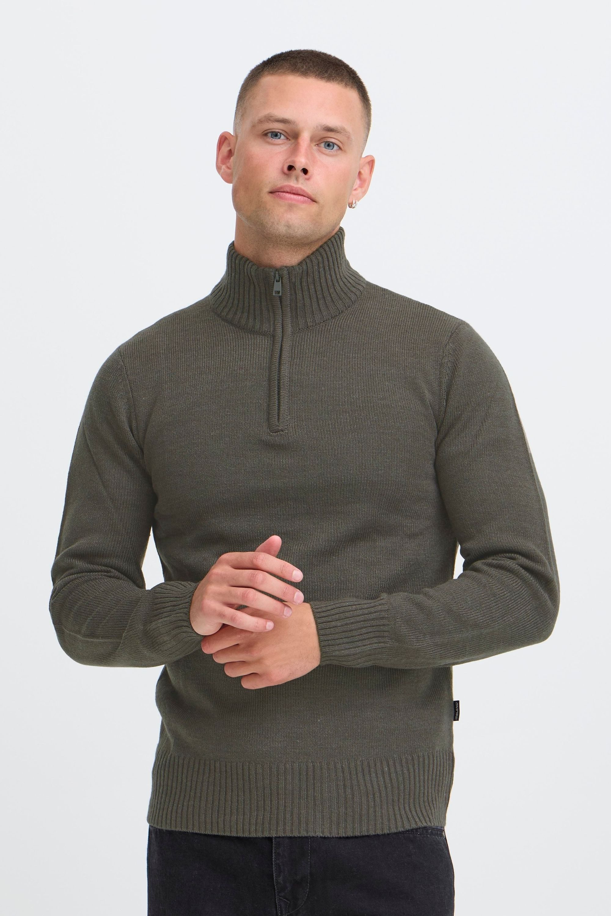 Blend Troyer BHRyce Stilvoller Troyer mit Reißverschluss günstig online kaufen