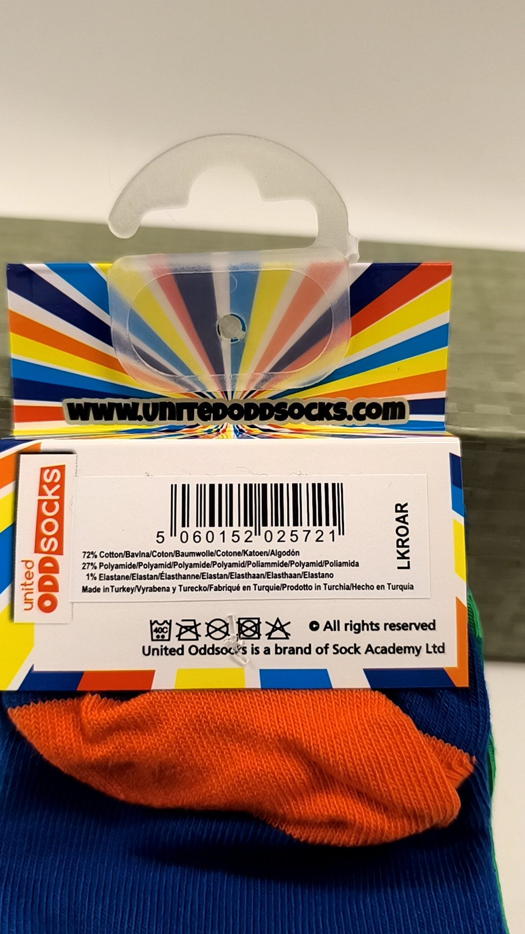 United Oddsocks Freizeitsocken Dino Füßlinge Oddsocks Socken in 30,5-38,5 im 3er Set