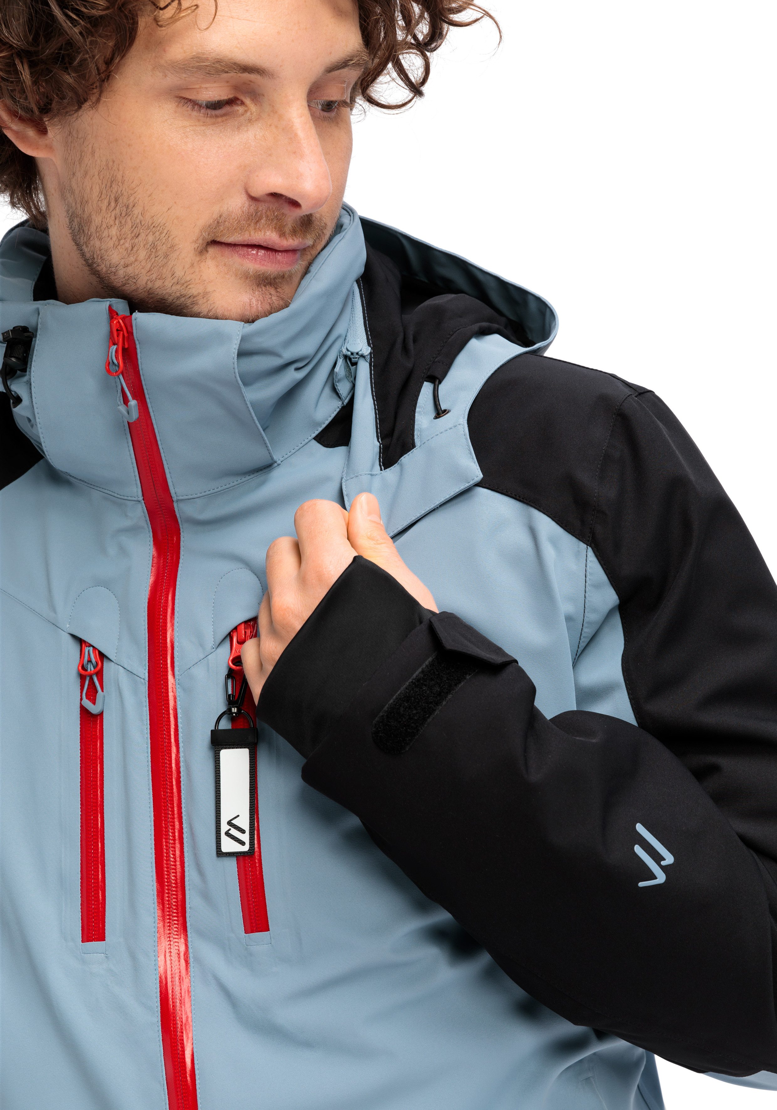 Maier Sports Skijacke Chopok Herren Winterjacke mit RV-Taschen und Kapuze, günstig online kaufen
