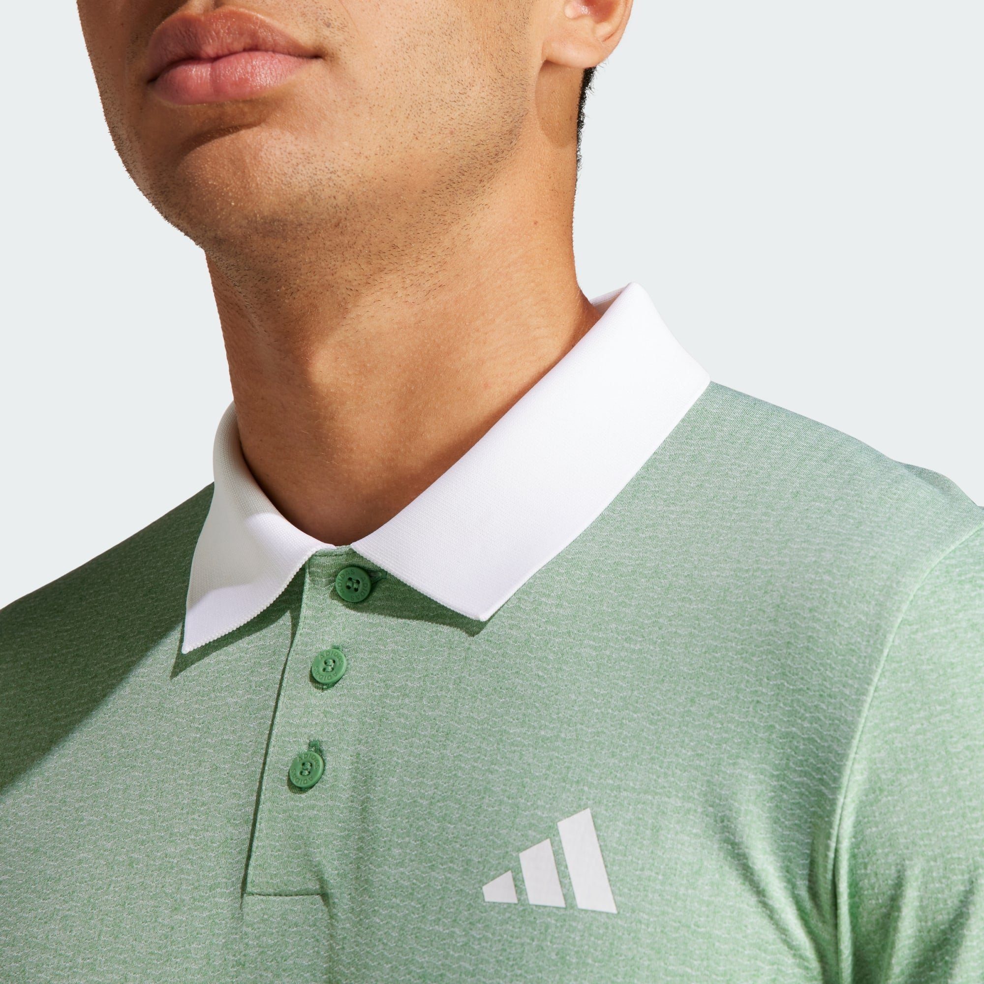 TENNIS Preloved adidas / Green Funktionsshirt White POLOSHIRT FREELIFT Performance