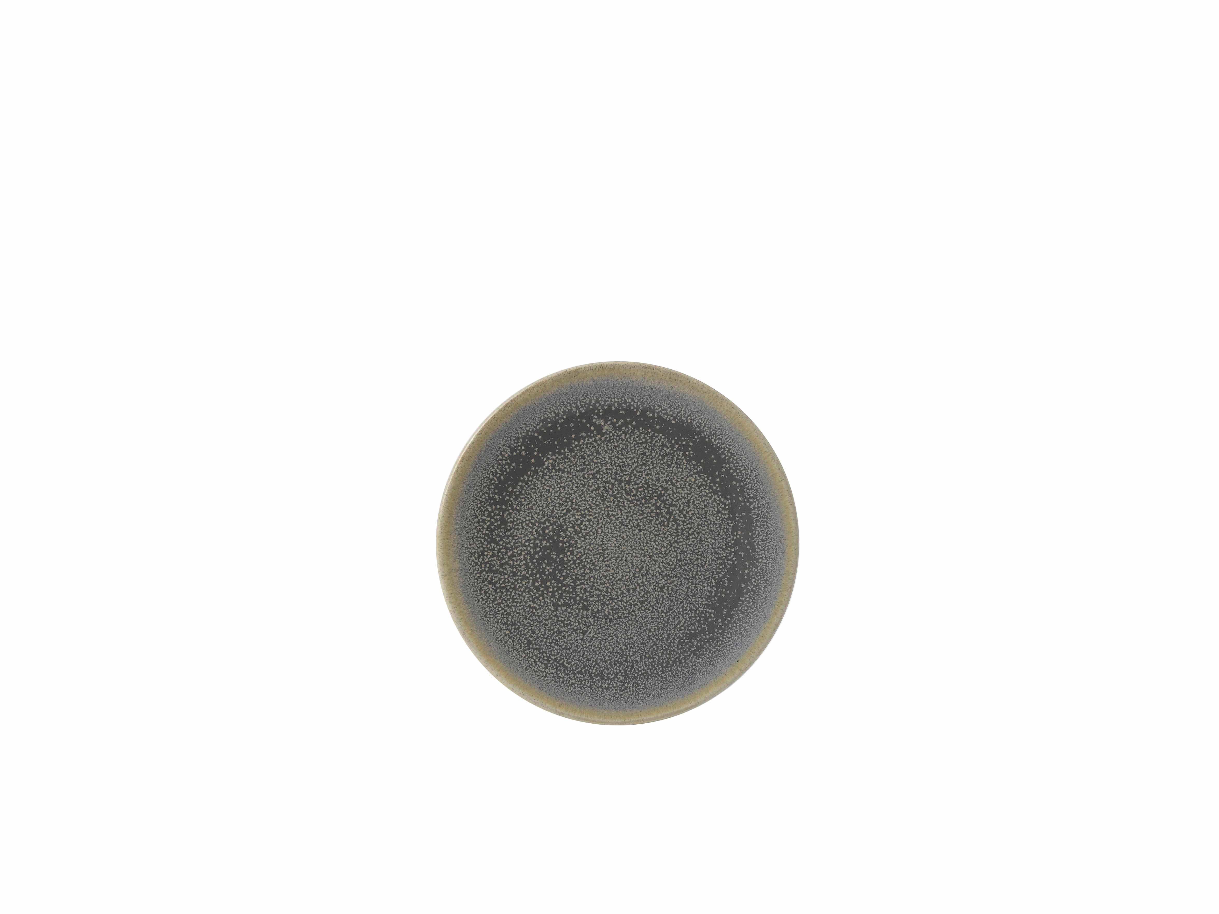 Dudson Teller-Set Dudson Evo Granite Flach Coup Teller 16,2cm Rund Granit 6 Stück, Porzellan