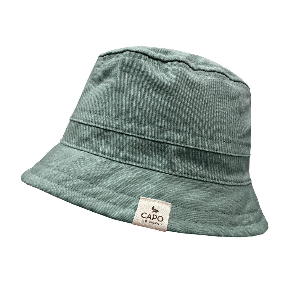 CAPO Fischerhut Stoffhut, Canvas, kbA organic cotton, Futter, UV 50 (1-St)