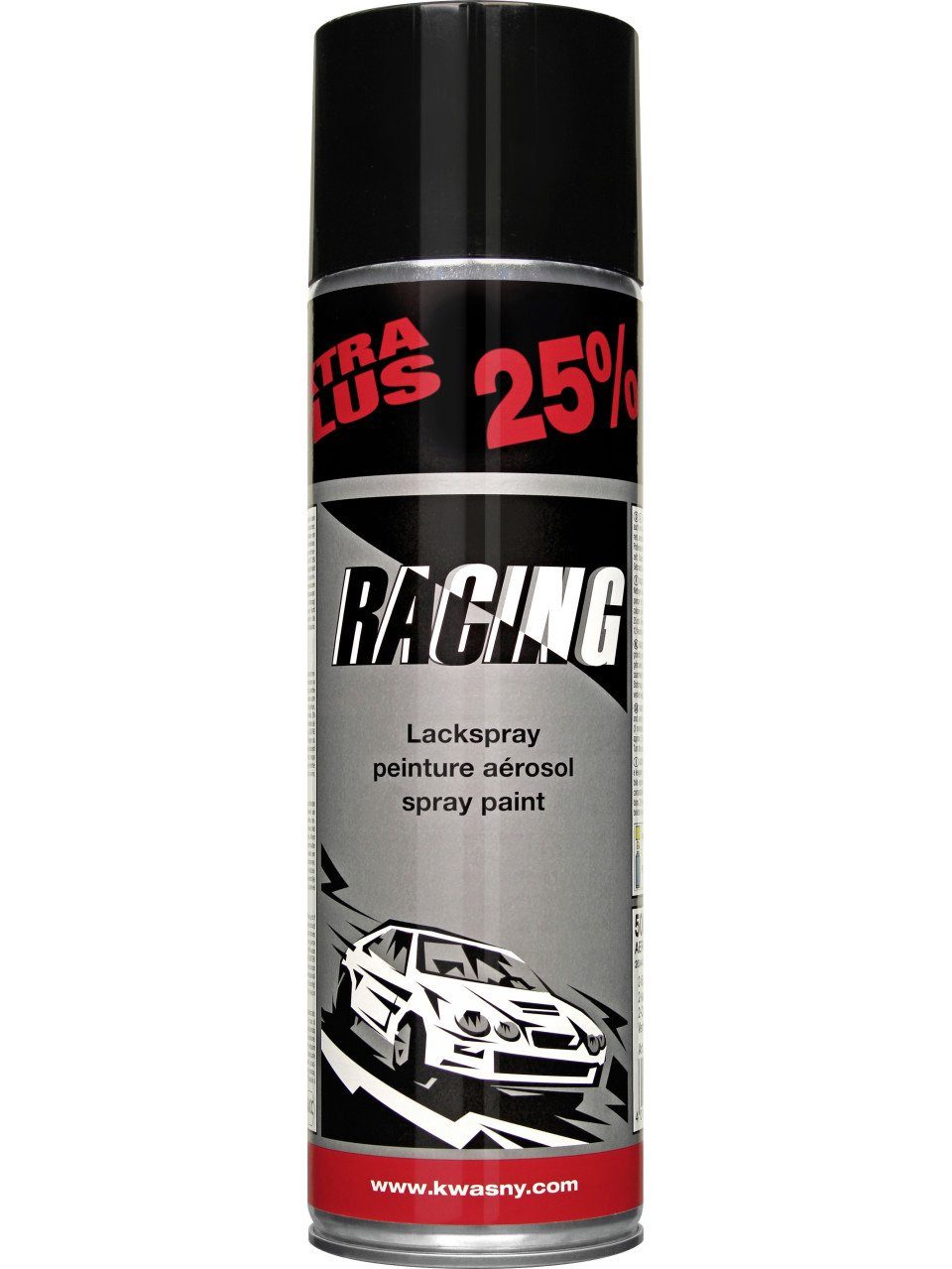 Auto-K Sprühlack Auto-K Racing Lackspray schwarz glanz Aktionsgröße