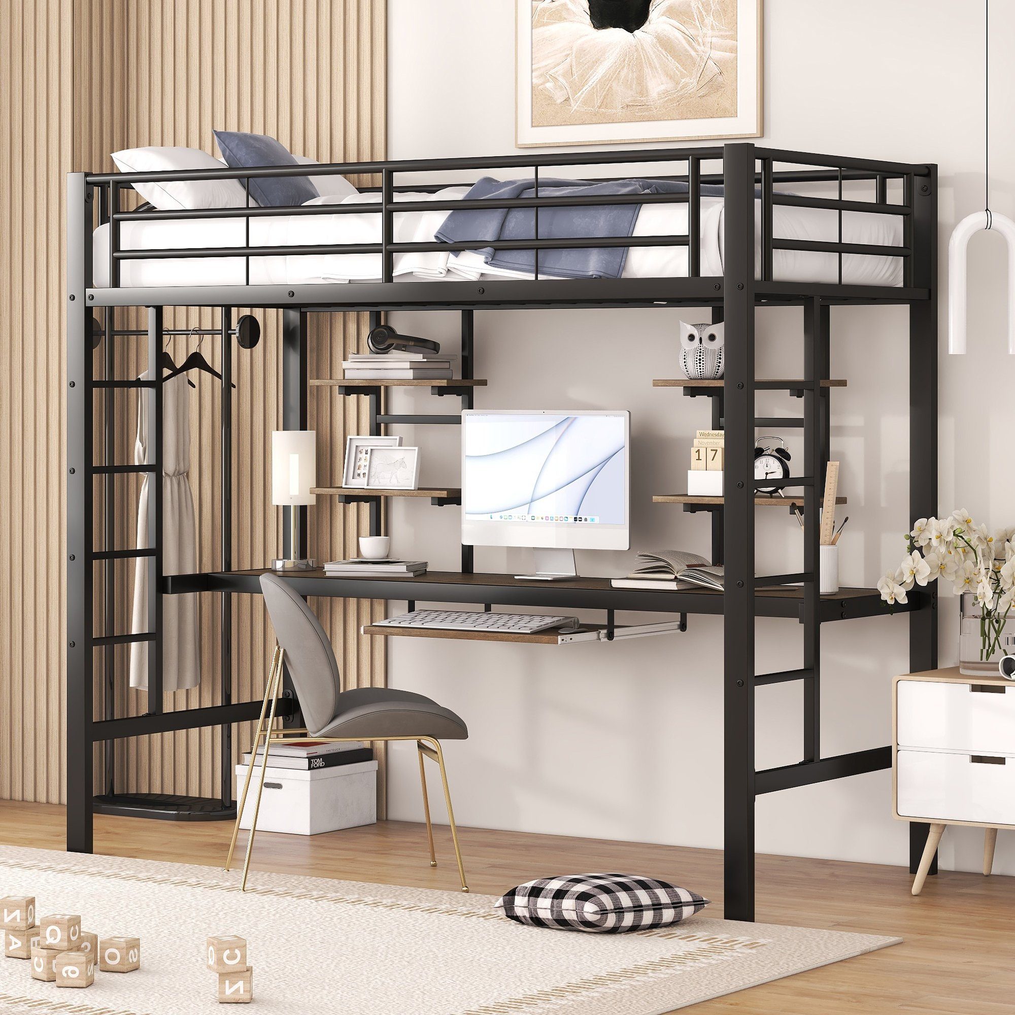 HAUSS SPOLE Bett Kinderbett Hochbett Bettgestell günstig online kaufen