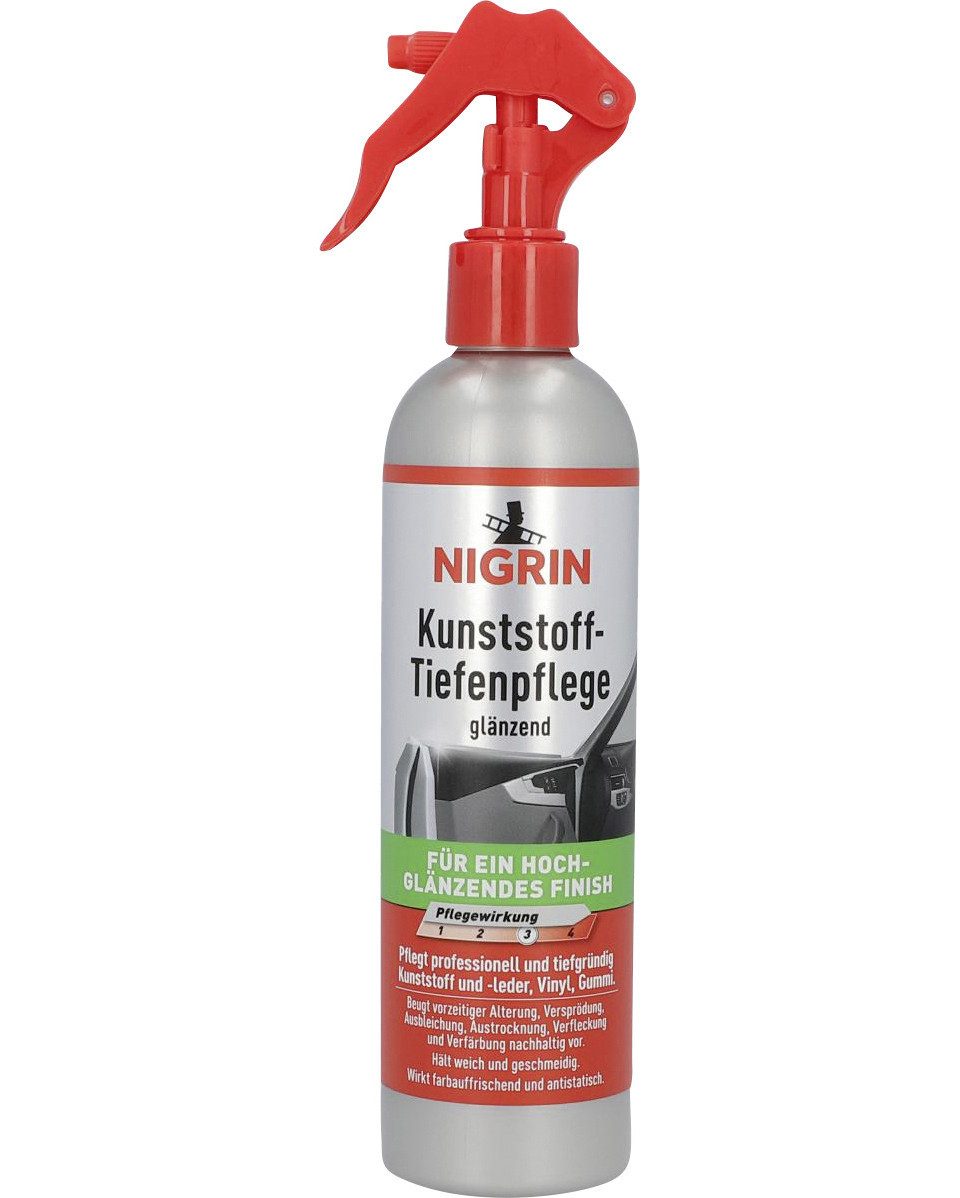 NIGRIN Nigrin Kunststoff Tiefenpflege glänzend 300ml Autopolitur