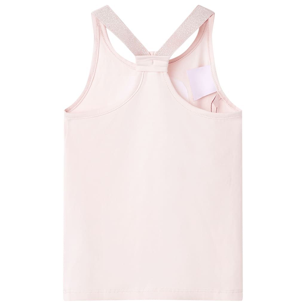 vidaXL Tanktop Kinder-Tanktop Zartrosa 128