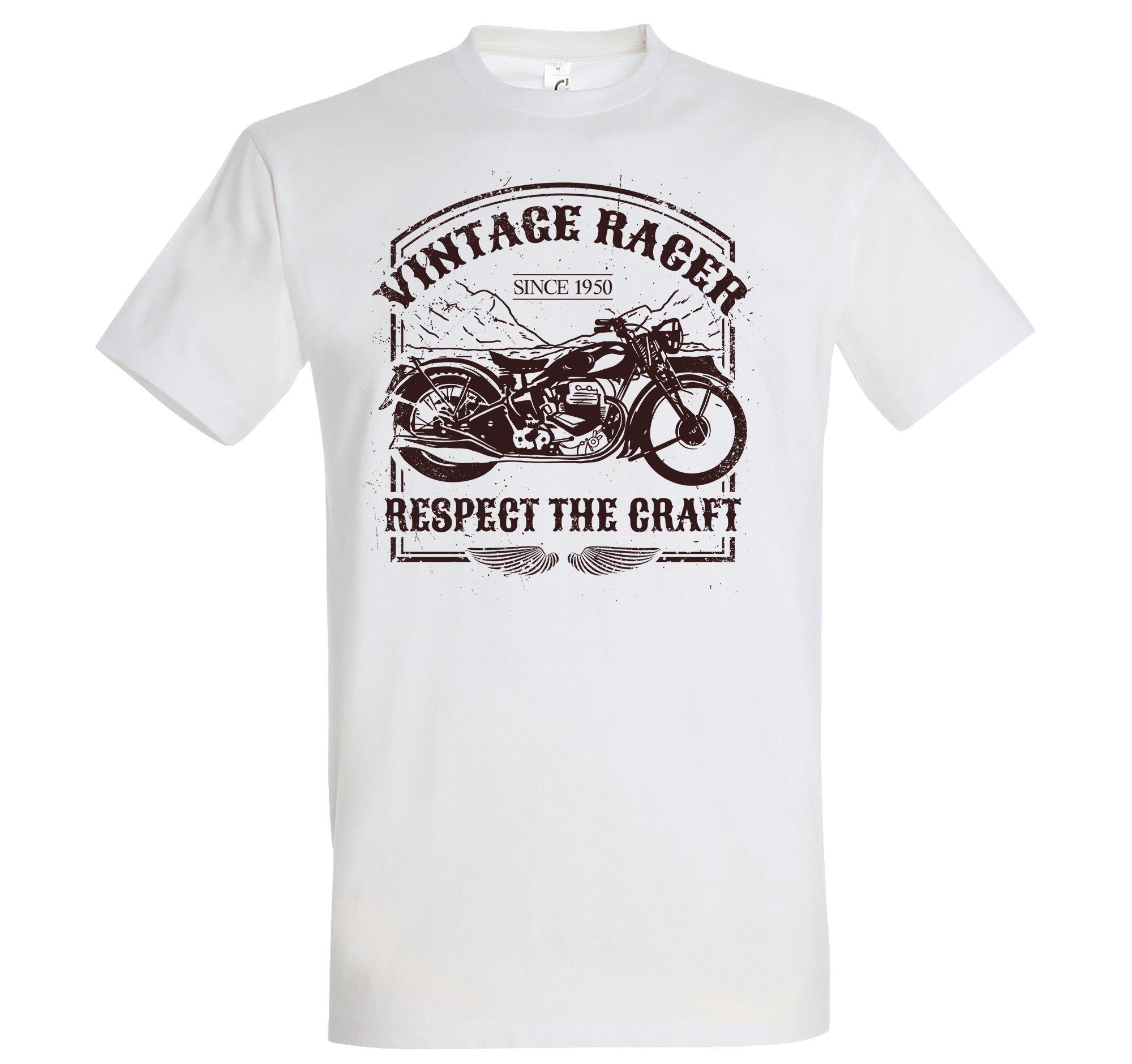 T-Shirt Vintage Racer Herren Shirt