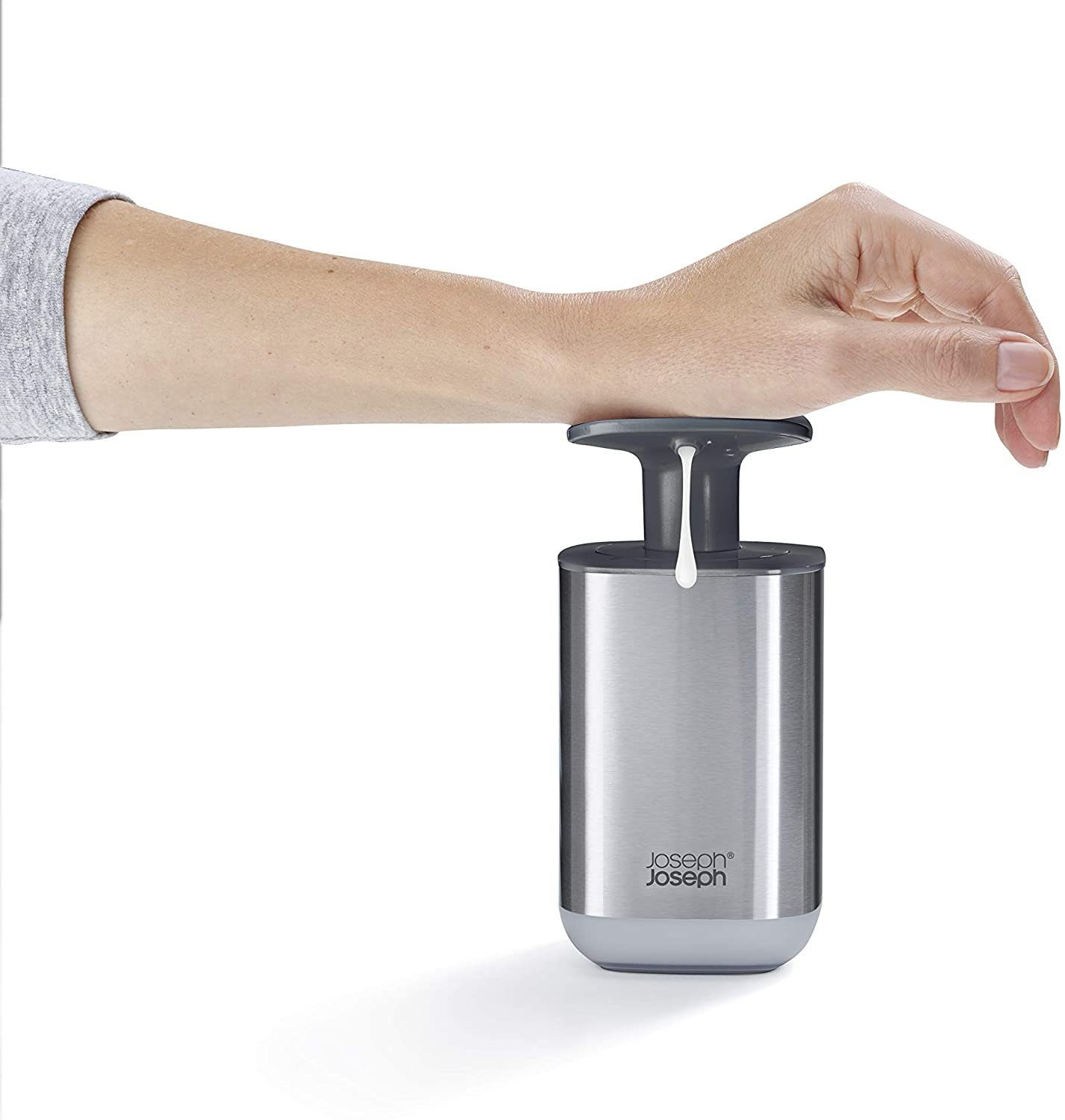 Joseph Joseph Seifenspender Presto™ Steel Hygienic Soap Dispenser