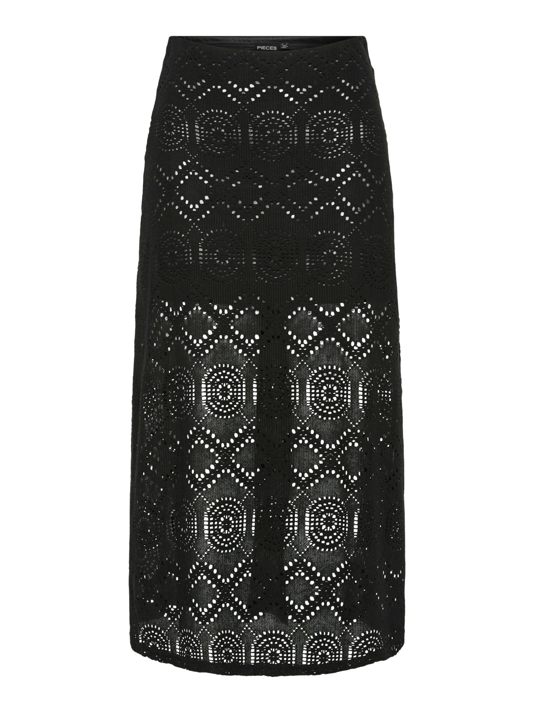 pieces Midirock PCSONNIE HW MIDI SKIRT JRS BC