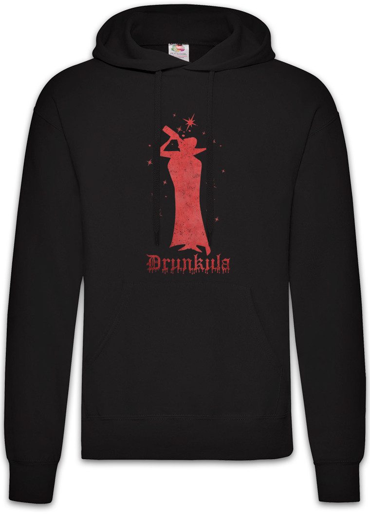 Hoodie Drunkula Herren Hoodie Rum Besoffen Karneval Fasching Kostüm