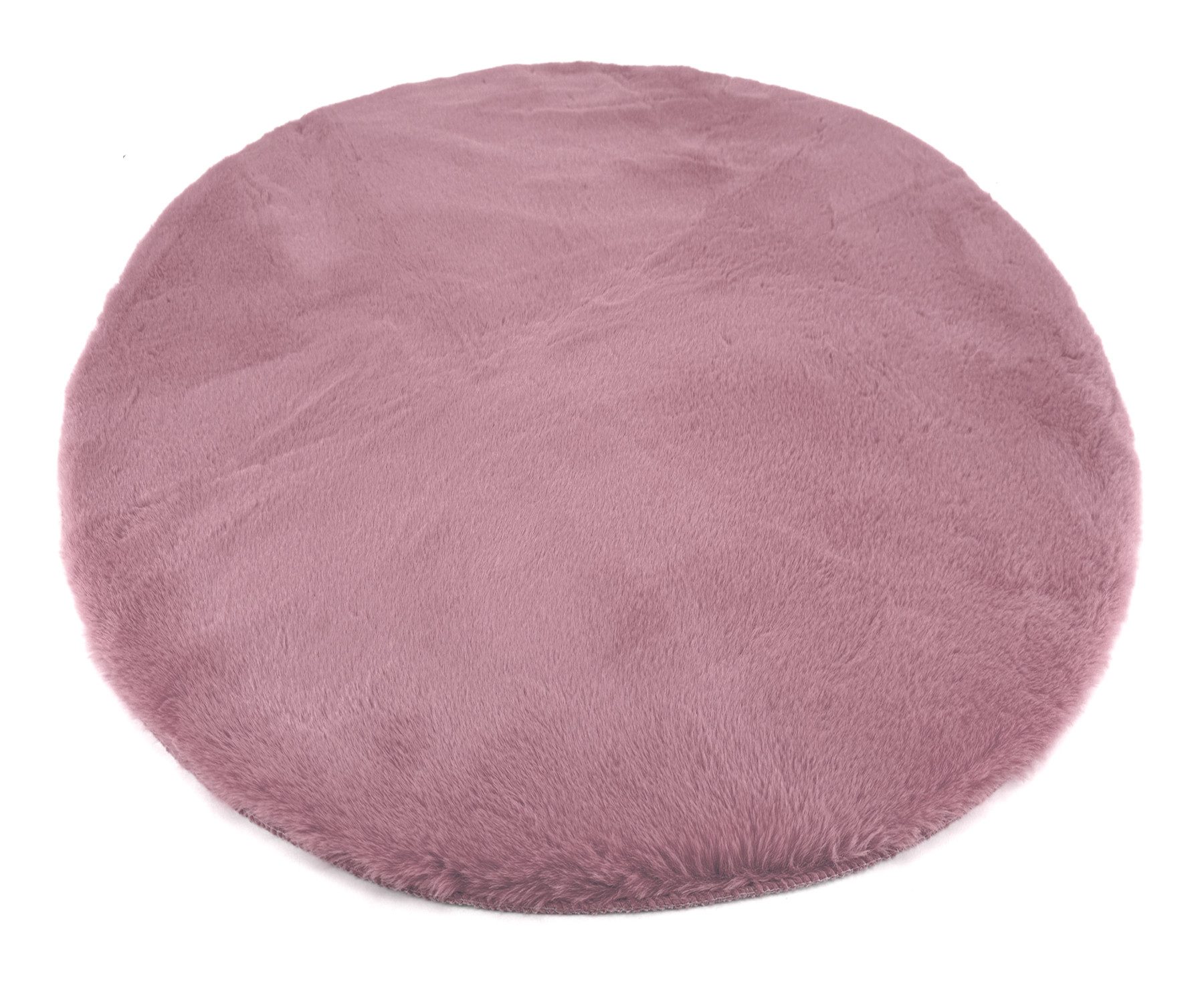 heimtexland Fellteppich Hochflor Teppich Rabbit 90 rund Hasenfell-Imitat, r günstig online kaufen