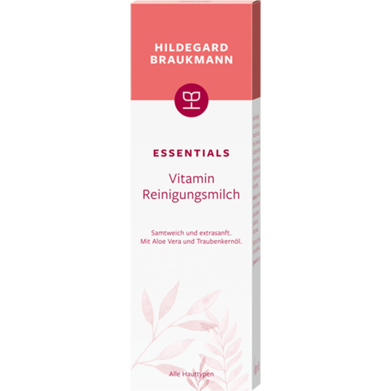 Hildegard Braukmann Gesichtspflege Essentials Vitamin Reinigungsmilch, Sanfte Reinigung – Entfernt Schmutz und Make-up sa