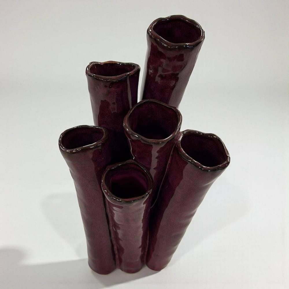 Villa Pottery by luimes & luimes Dekovase Juul Framboise von Villa Pottery