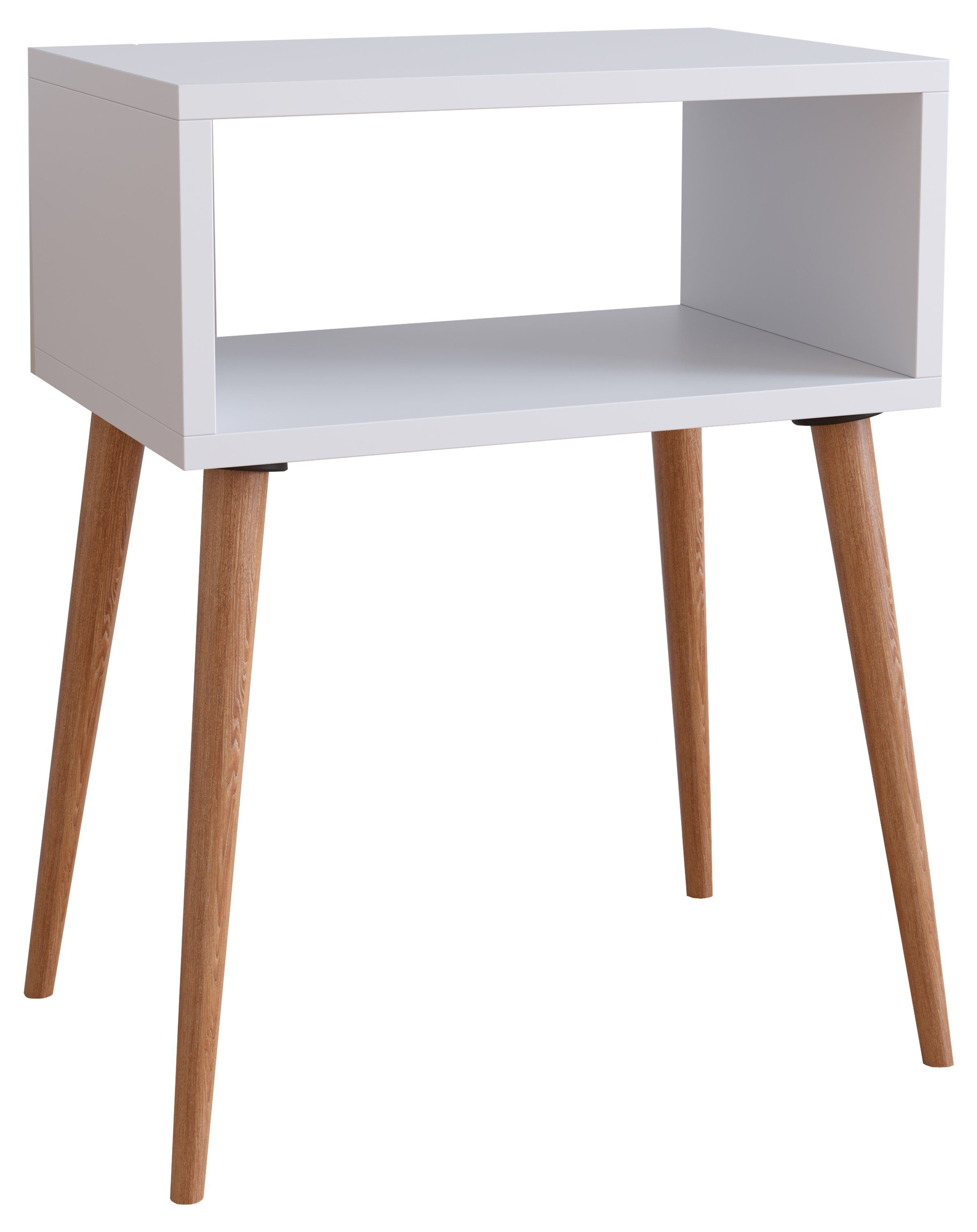 VCM Nachttisch Holz Retro Nachttisch Beistelltisch Singol M günstig online kaufen