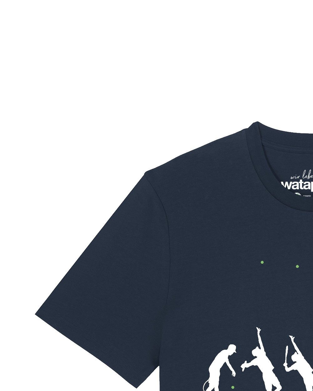wat? Apparel T-Shirt Tennis Evolution