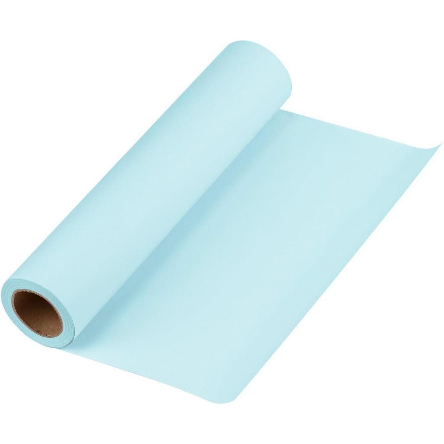 LuxusKollektion Packpapier Kraftpapierrolle 30,5cm 30m Verpackung Kunsthandwerk 12 Zoll Hellblau