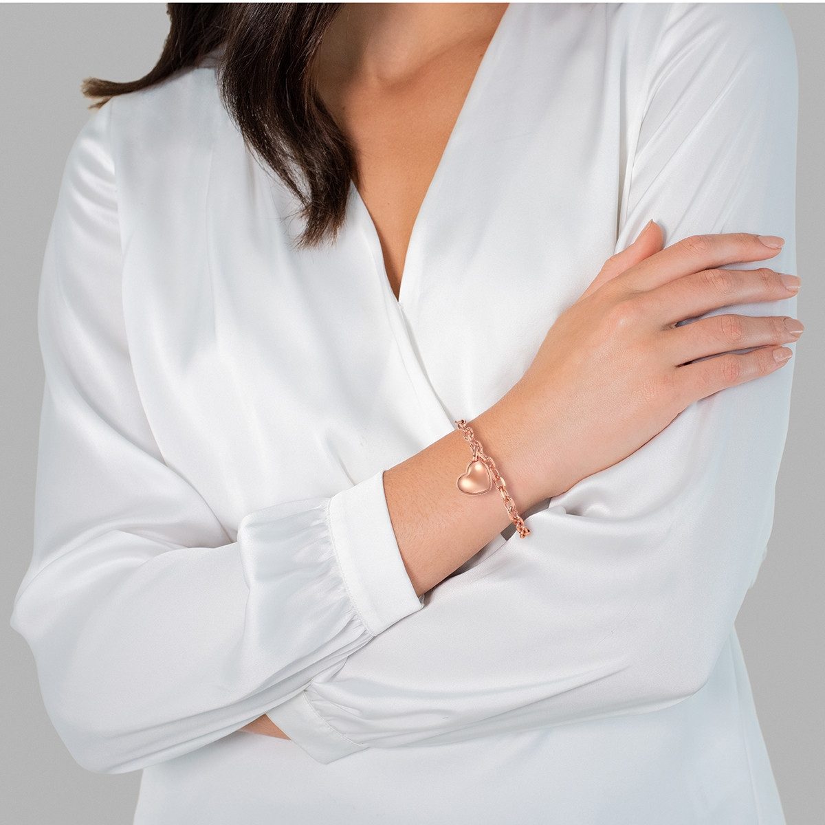 Yokoamii Gliederarmband Y61 (1-tlg), Armband roségold günstig online kaufen