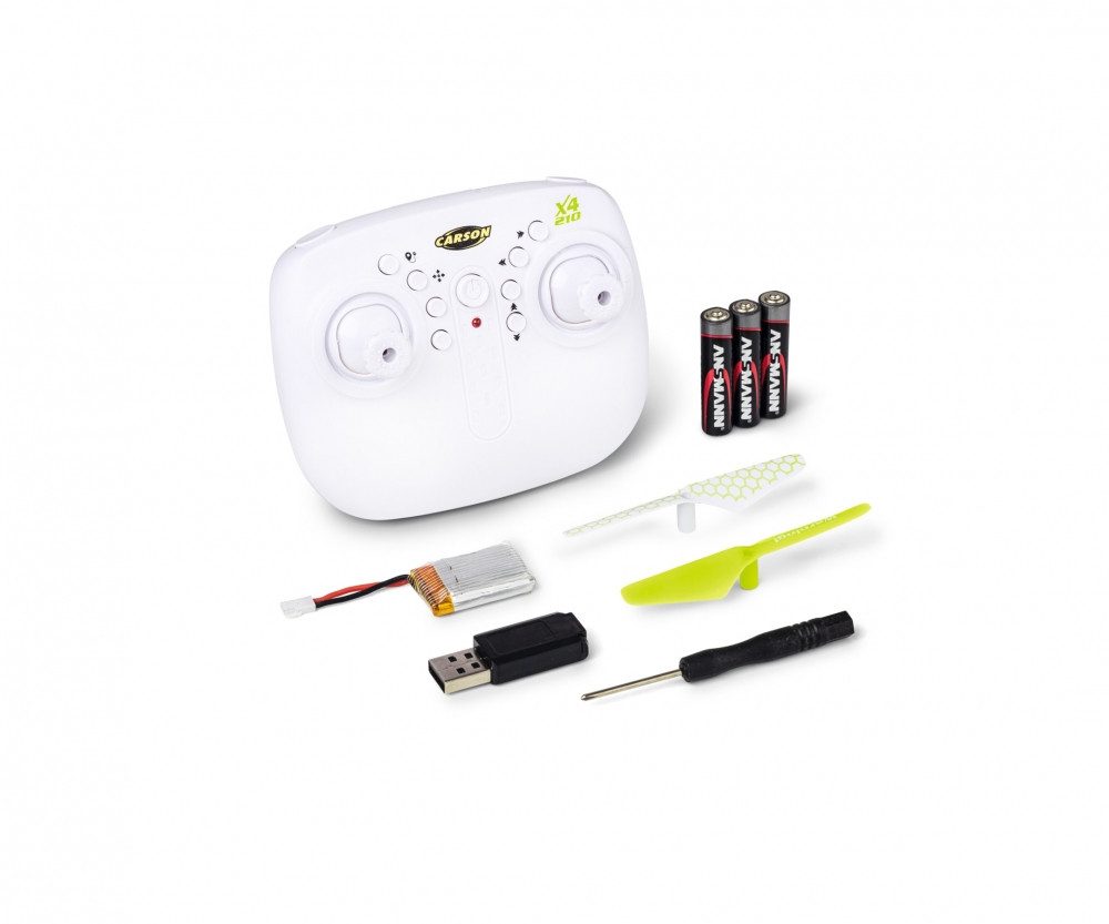 CARSON Carson RC Quadcopter X4 210 2,4Ghz 100% RTF RC-Ladegerät