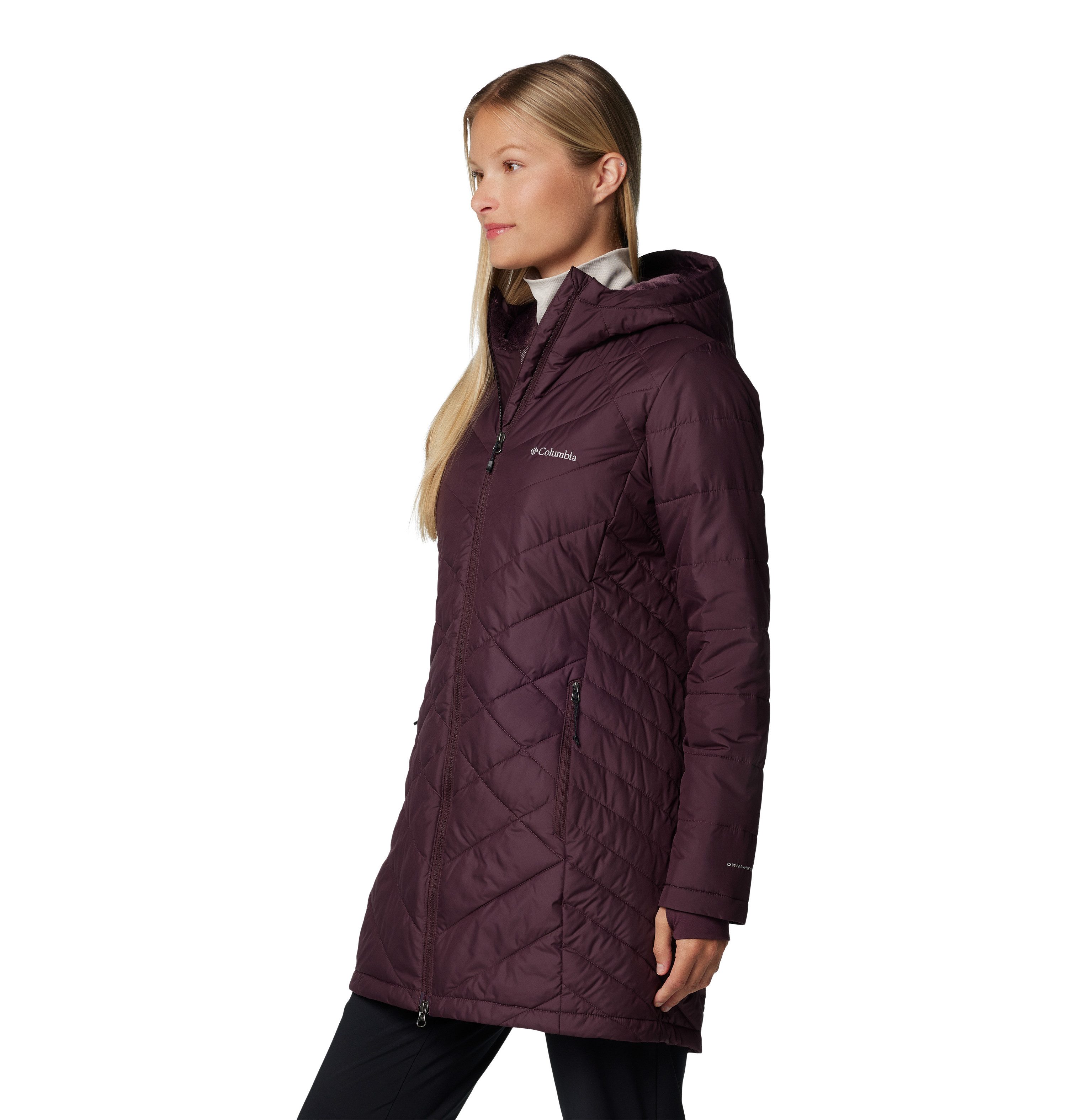 Columbia Steppmantel HEAVENLY LONG HOODED JACKET (1-tlg) günstig online kaufen