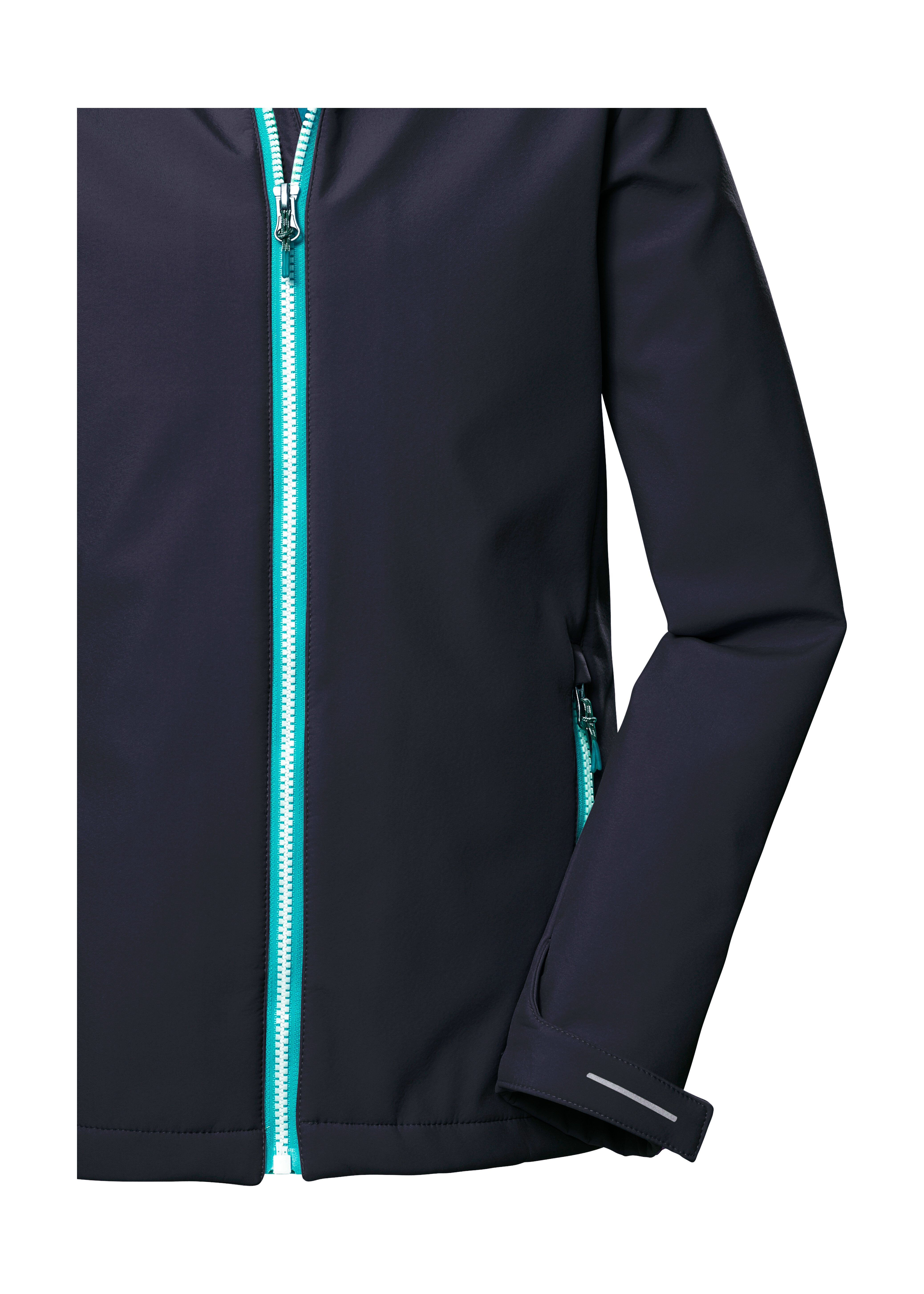 Killtec Softshelljacke KOS 358 GRLS SFTSHLL JCKT Wind- und wasserabweisend, PFAS-frei imprägniert