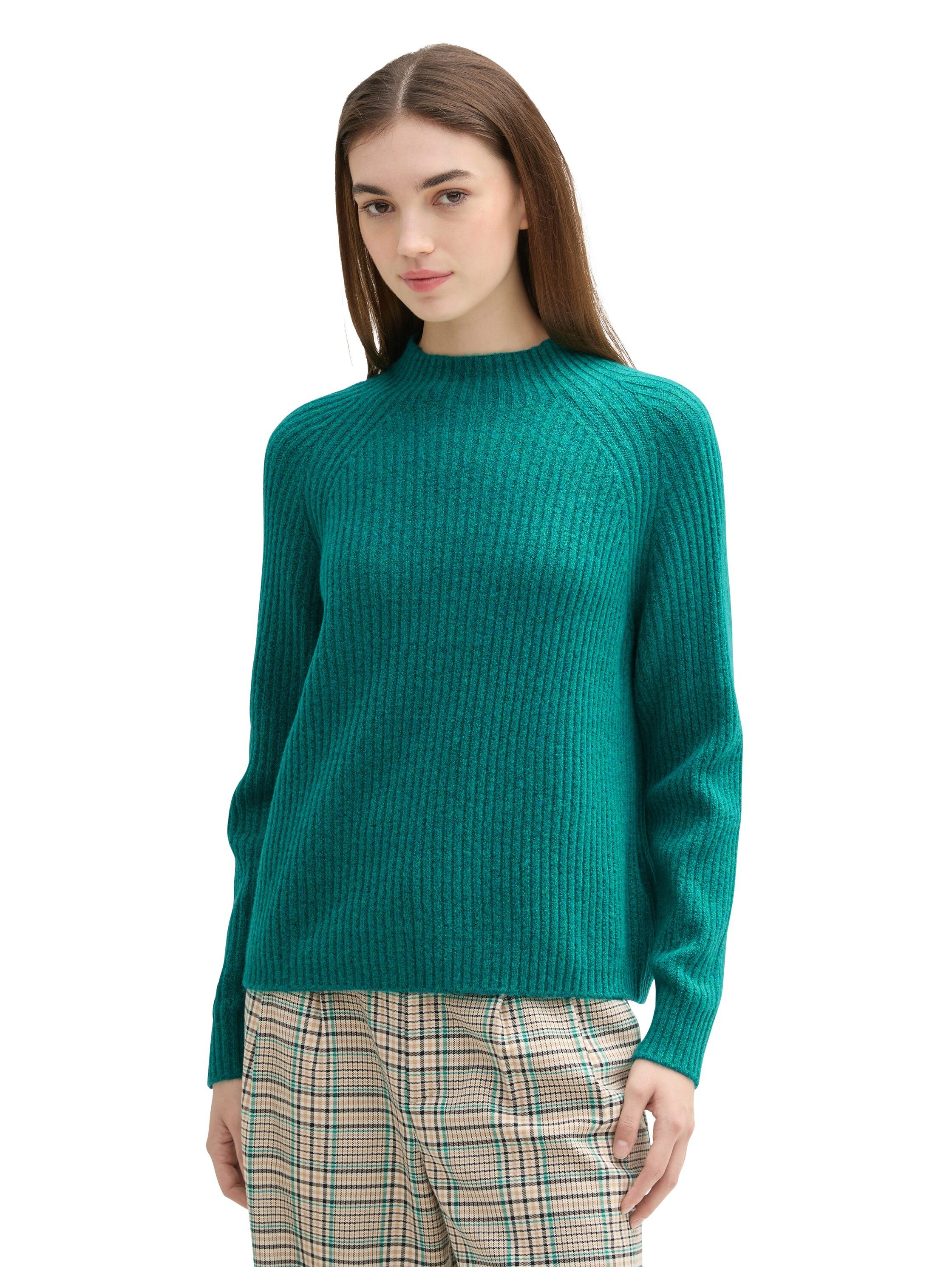 Stehkragenpullover