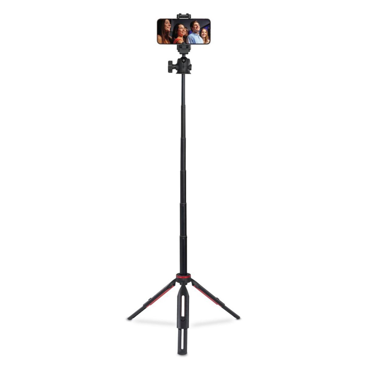 Hama Handy-Stativ Solid 80 Ball mit Bluetooth-Auslöser Kamerastativ