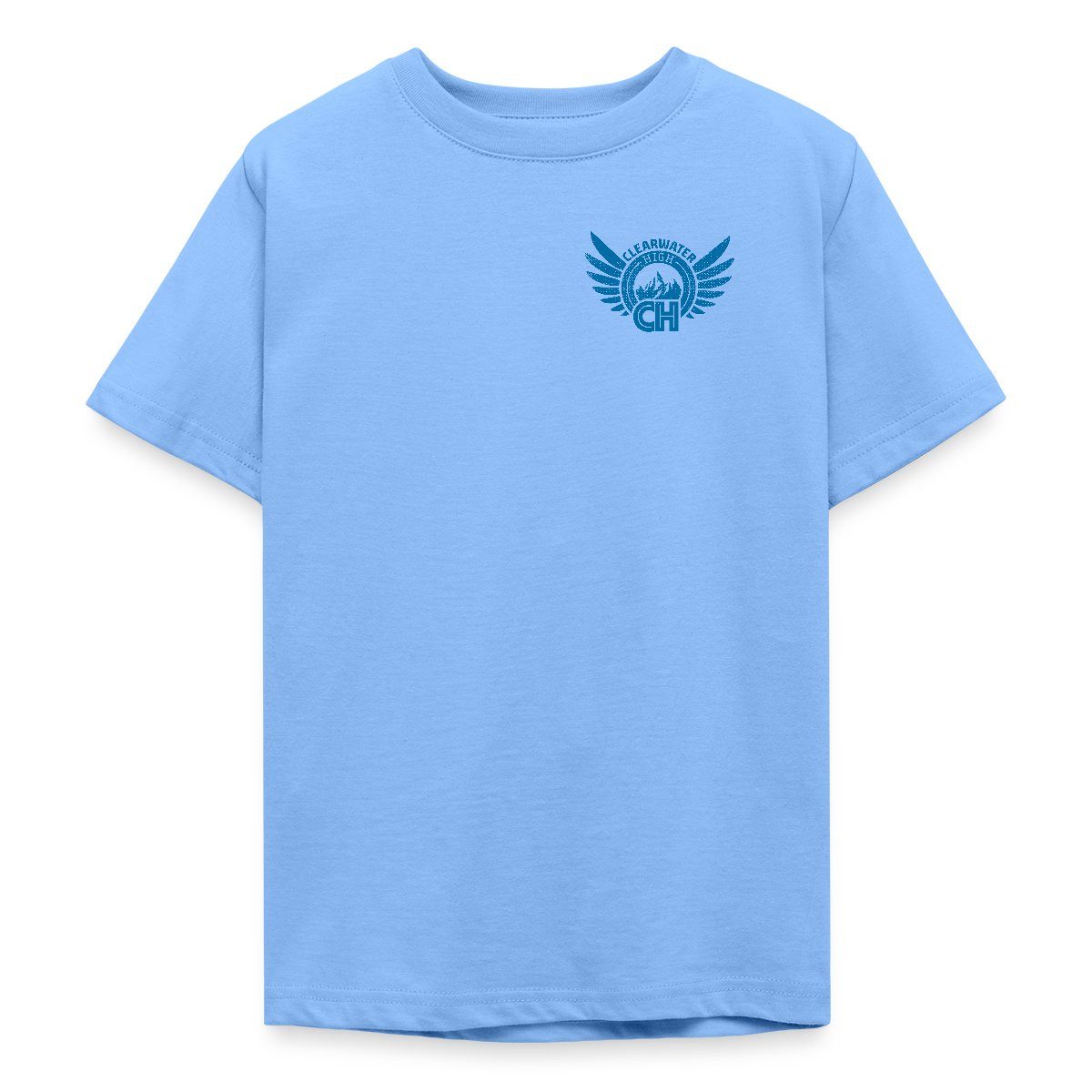 T-Shirt Woodwalkers Film Clearwater High Logo Brustprint Teenager T-Shirt