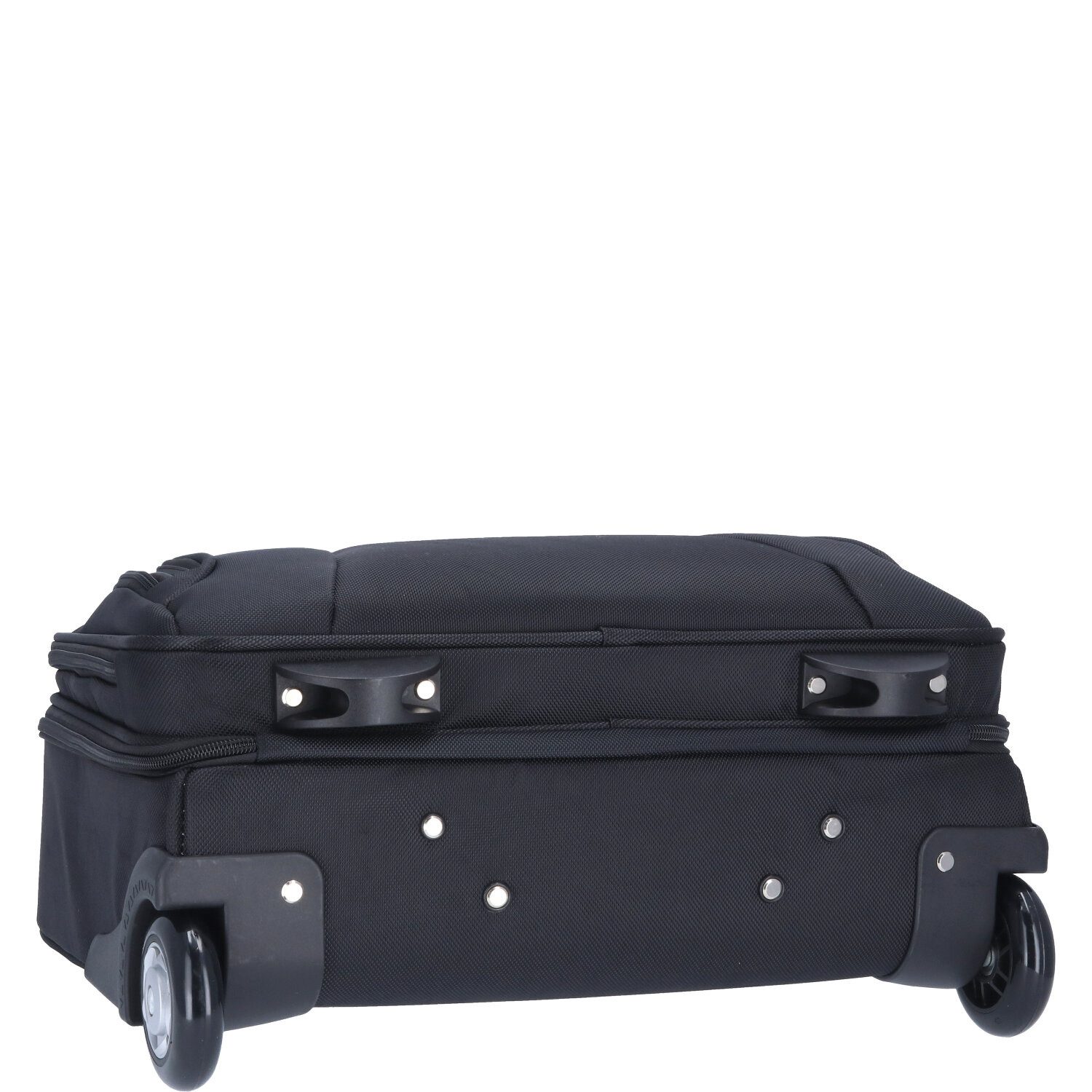 d & n Lederwaren Reisetasche d & n Lederwaren Businesstrolley schwarz