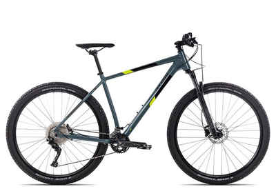 Axess Mountainbike GRADE, 22 Gang Shimano XT RD-M8000-11 Schaltwerk, Kettenschaltung, MTB-Hardtail schwarz/grau