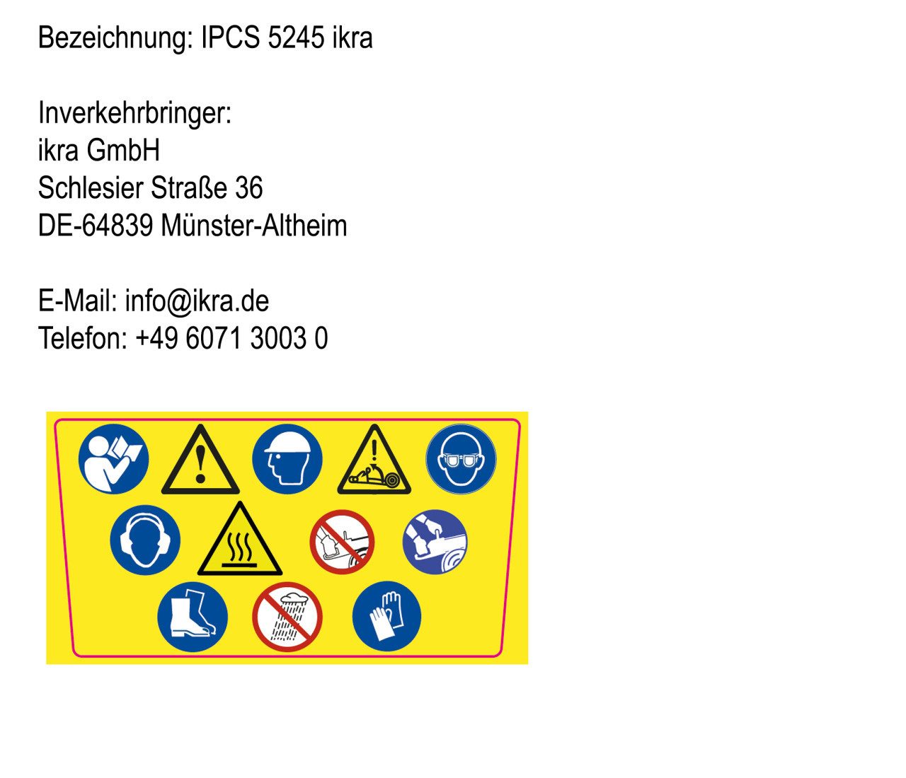 Ikra Benzin-Kettensäge Ikra Benzin-Kettensäge IPCS 5245 45,7 cm