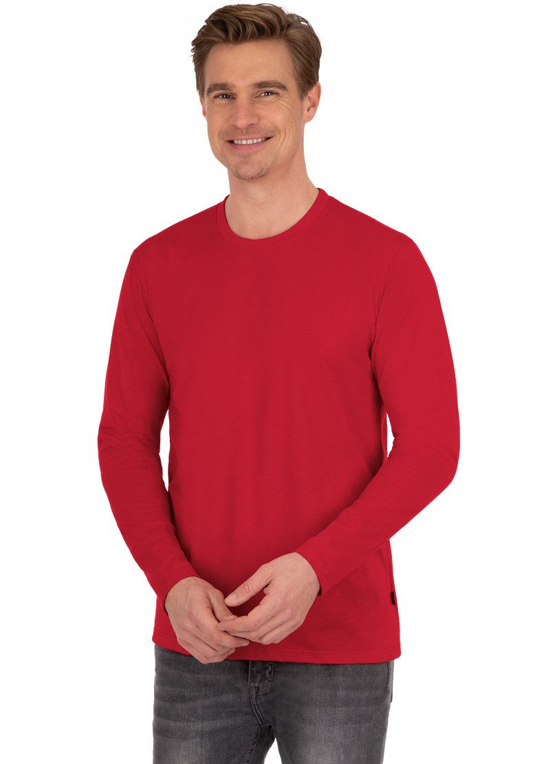 Trigema T-Shirt TRIGEMA Langarmshirt aus 100% günstig online kaufen